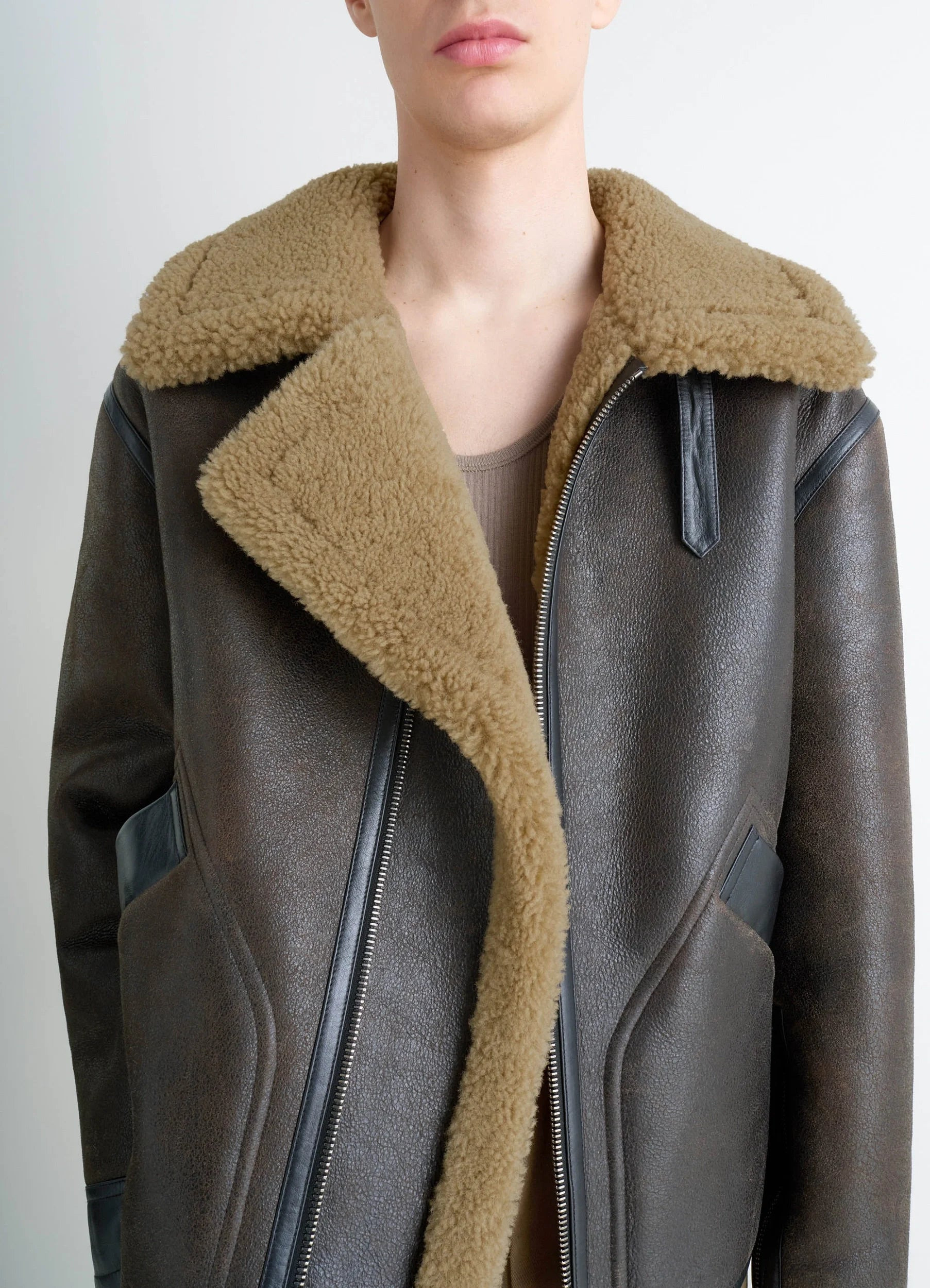 SHEARLING COAT - 7