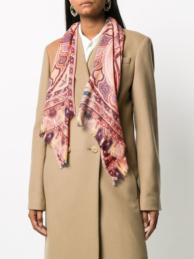 Etro Chal Calcutta paisley-print scarf  outlook