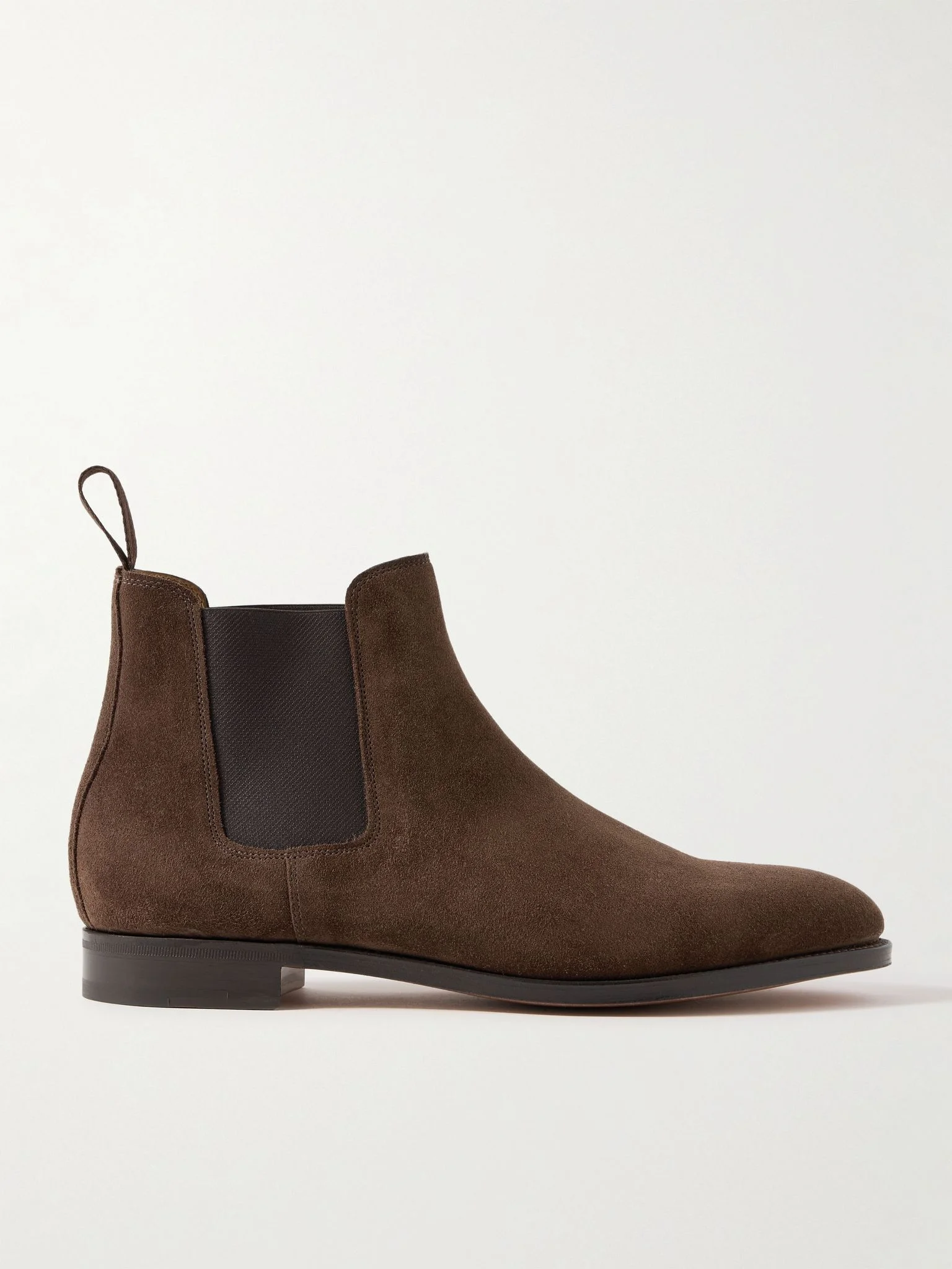 Lawry Suede Chelsea Boots Dark brown - 1