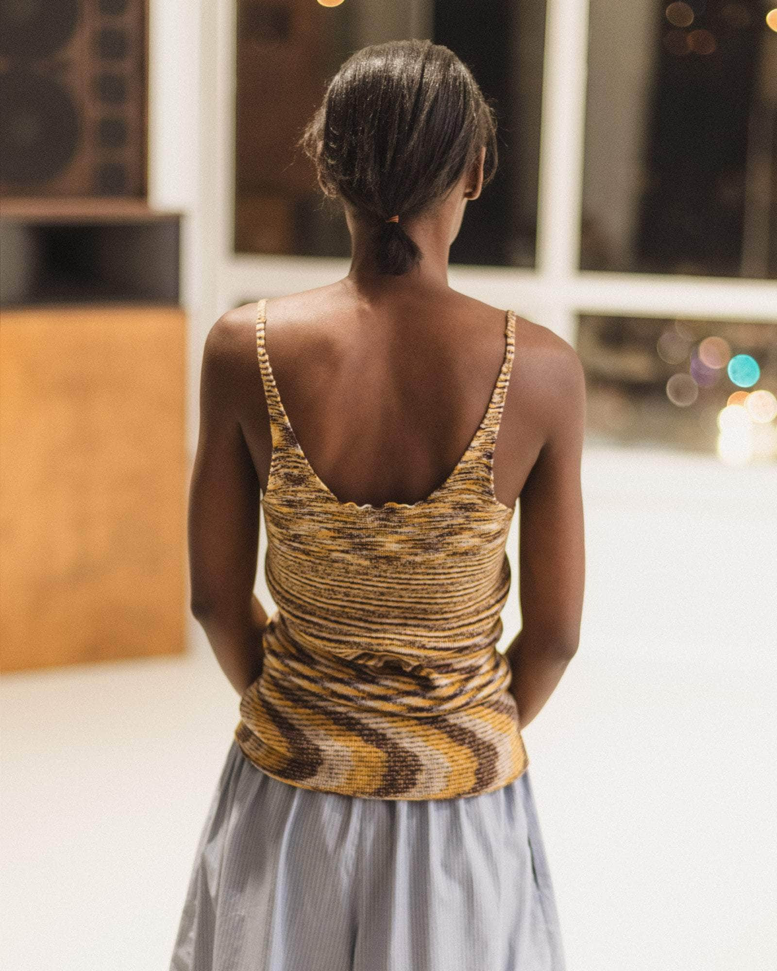 Flute Tank - Organic Cotton Knit - 2