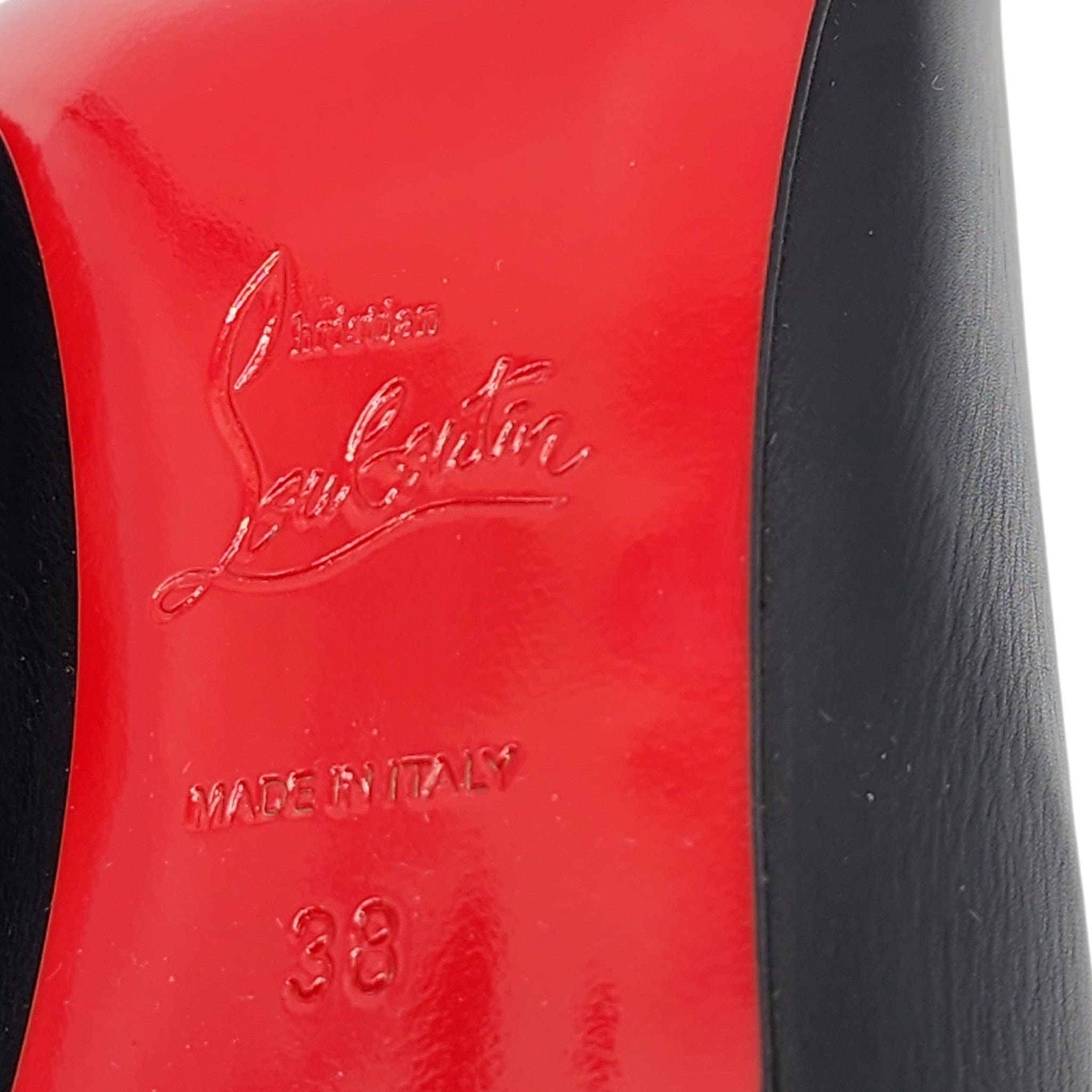 Christian Louboutin Ishtar 100mm Stiletto Boots - Leather - Black - 13