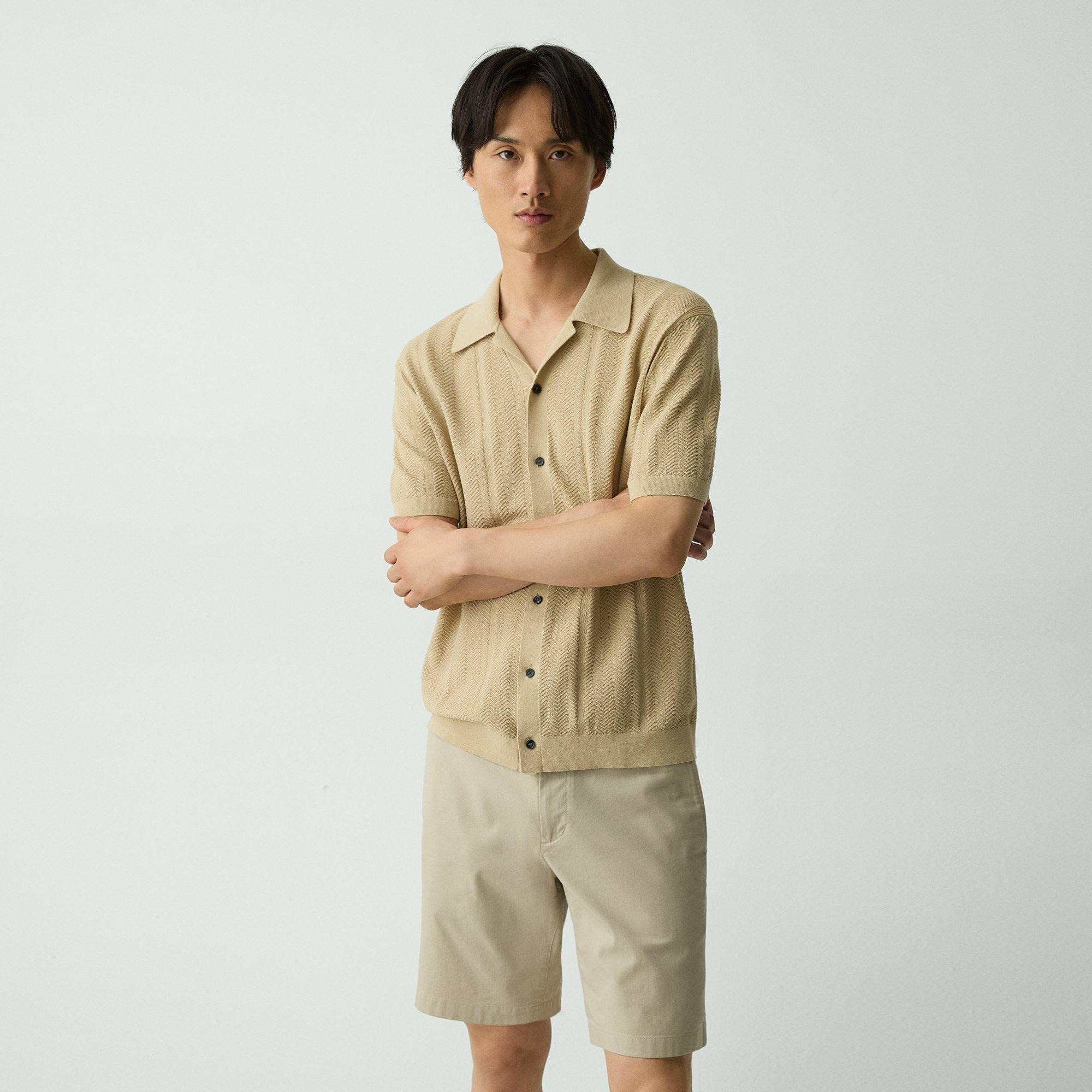Camp Collar Shirt in Cotton Light Twist - 2