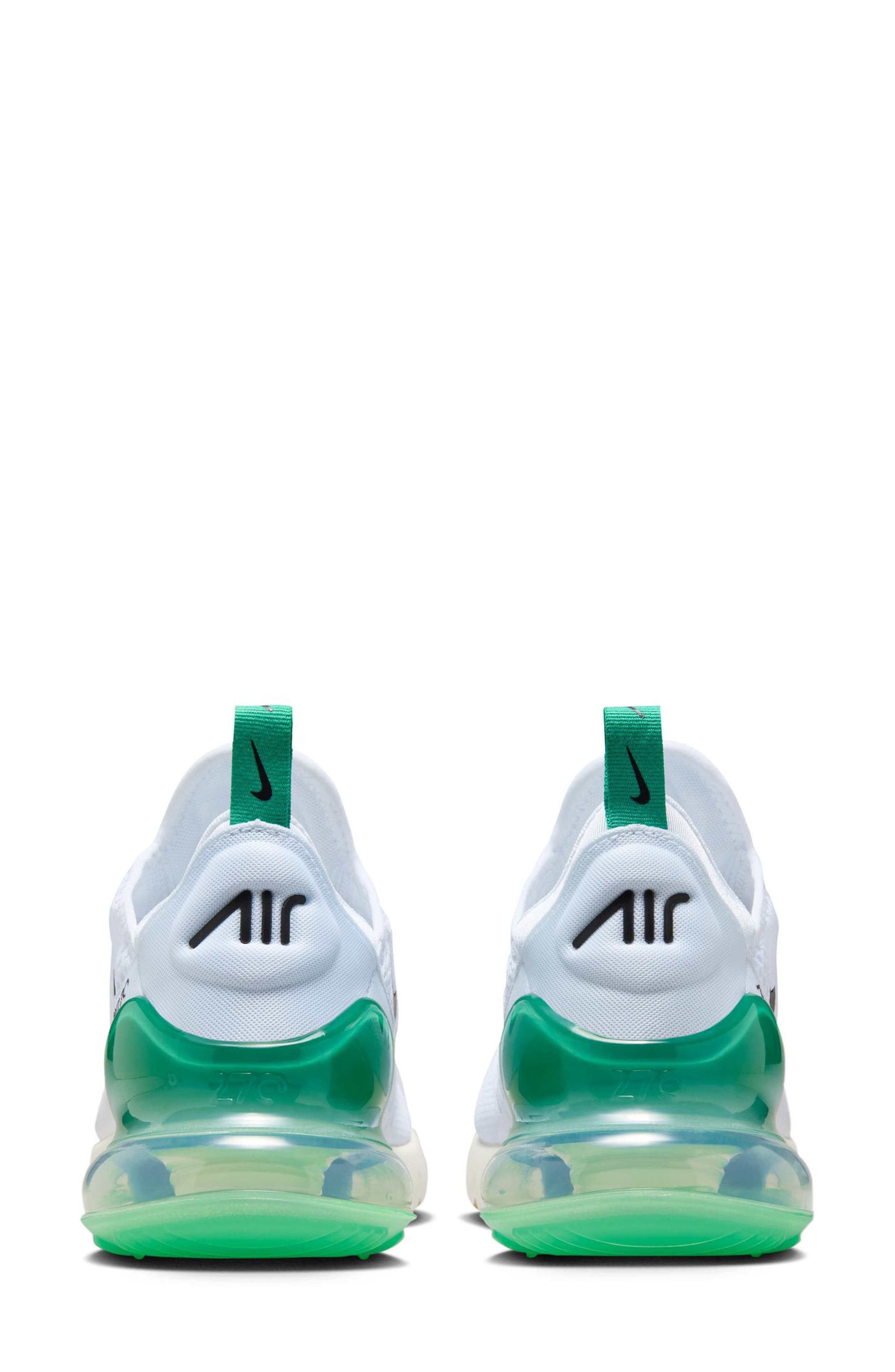 Nike Air Max 270 Sneaker in White/Black/Green at Nordstrom - 5