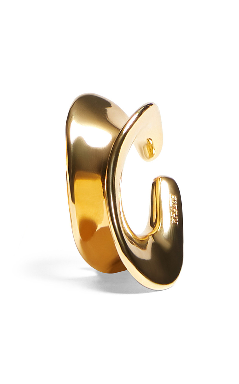 Shadow 18K Gold-Plated Right Ear Cuff gold 1