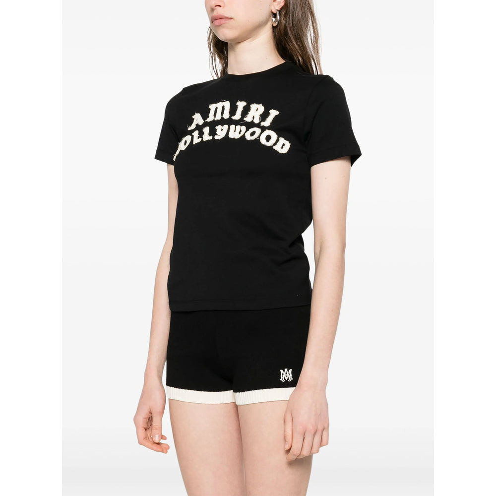 Amiri Black Tops - T-Shirts & Jerseys Women - 5