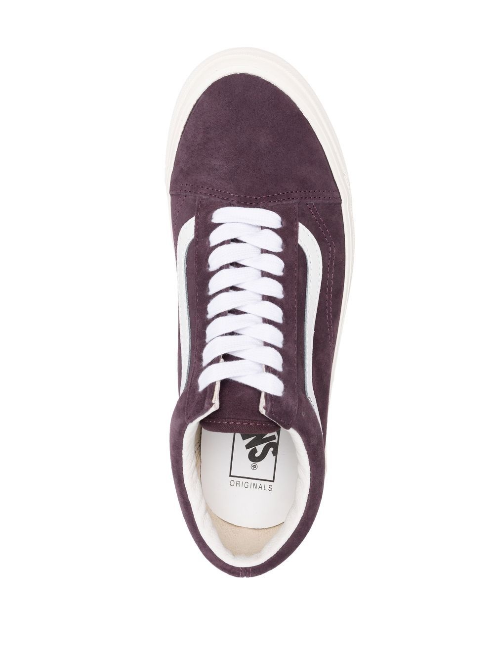 side-stripe low-top sneakers - 4