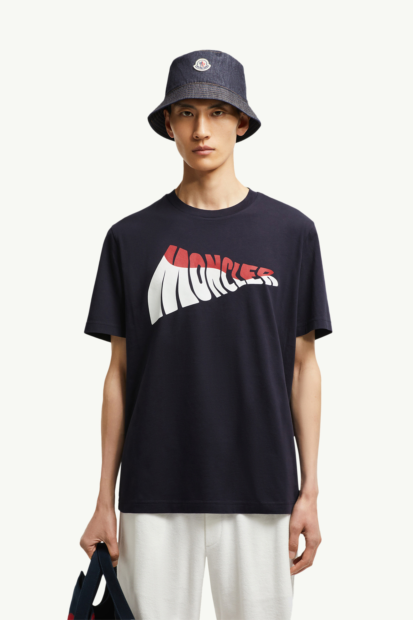 Wave Logo Cotton T-Shirt - 2