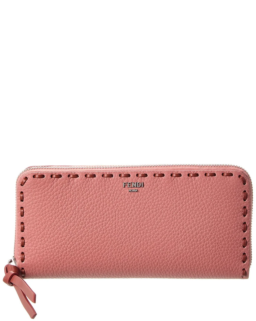 FENDI Zipper Around Peekaboo Large Leather Wallet - 1