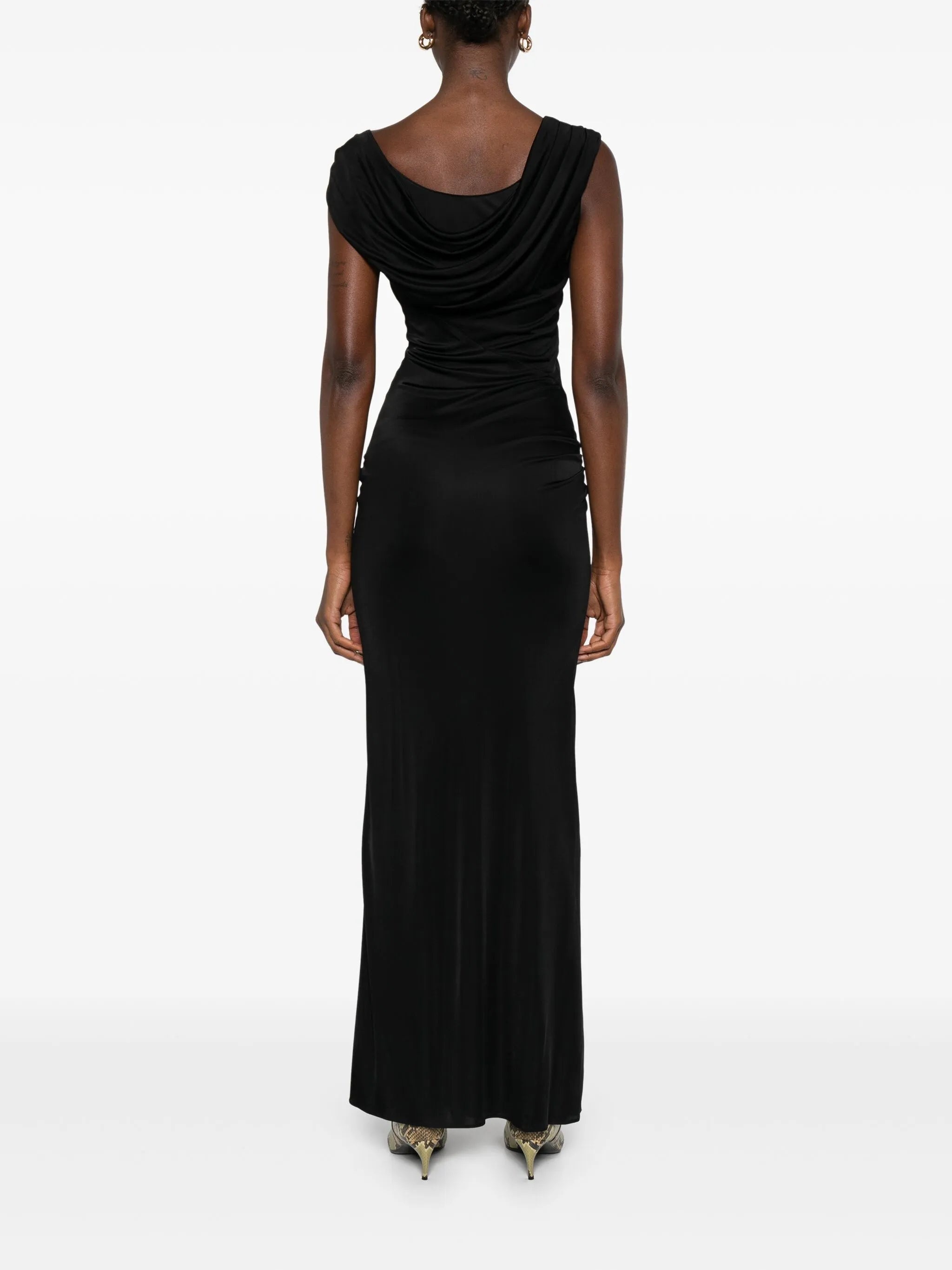 Versace Asymmetric Neck Dress - 3