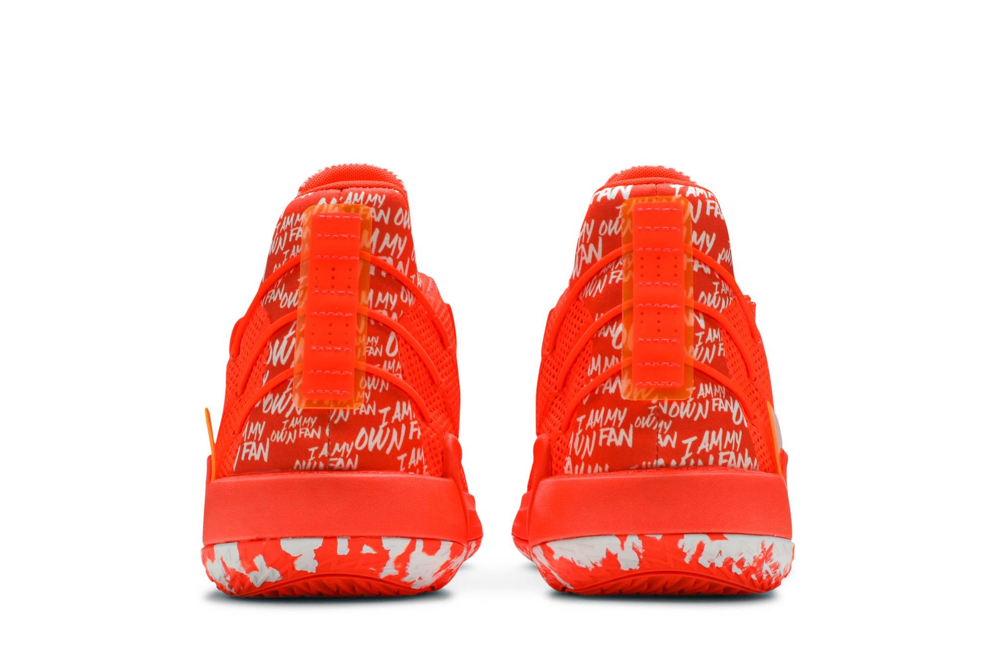 adidas Dame 'I Am My Own Fan Solar Red' goat REVERSIBLE