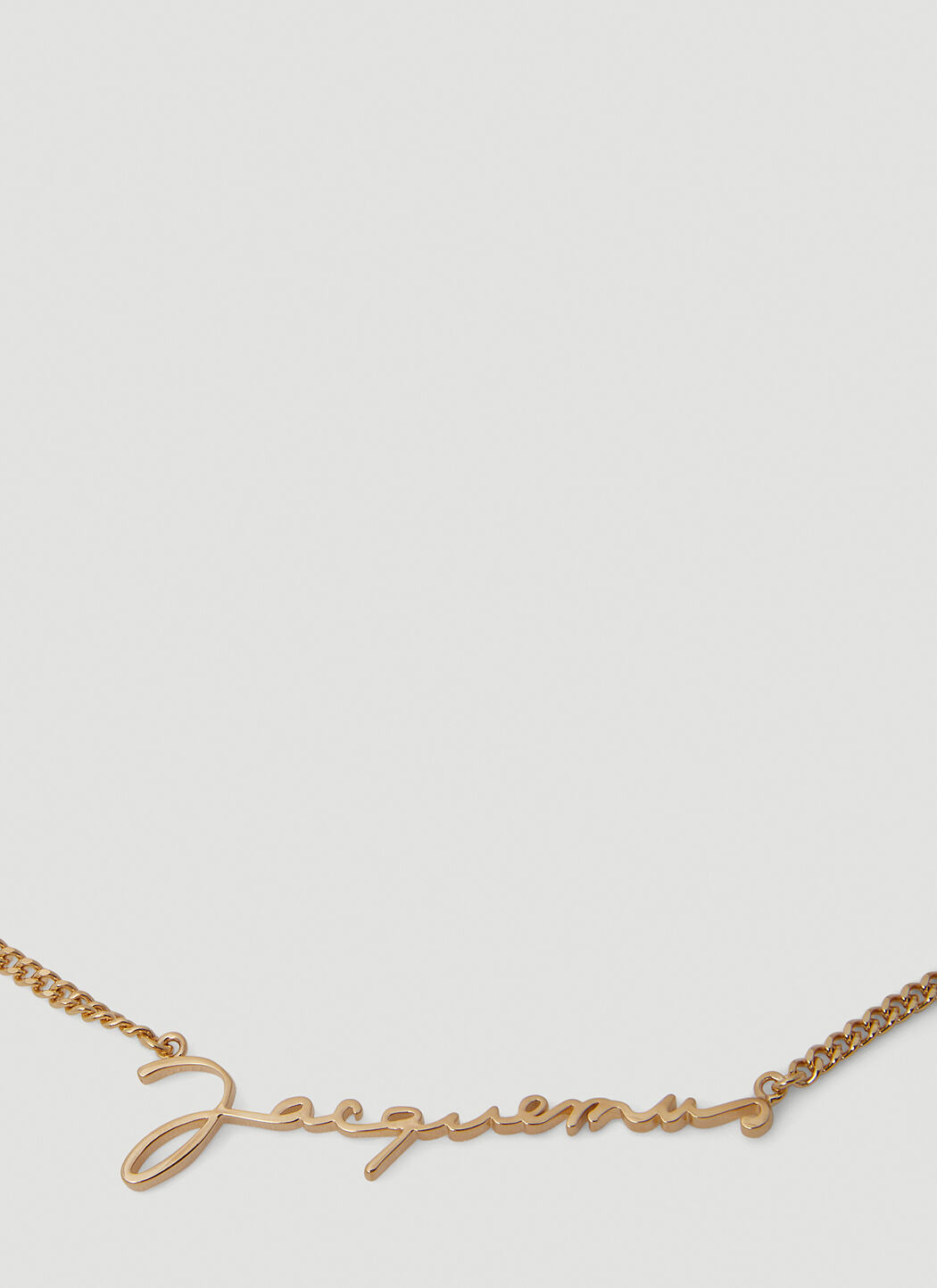 Logo Plaque Necklace - 2