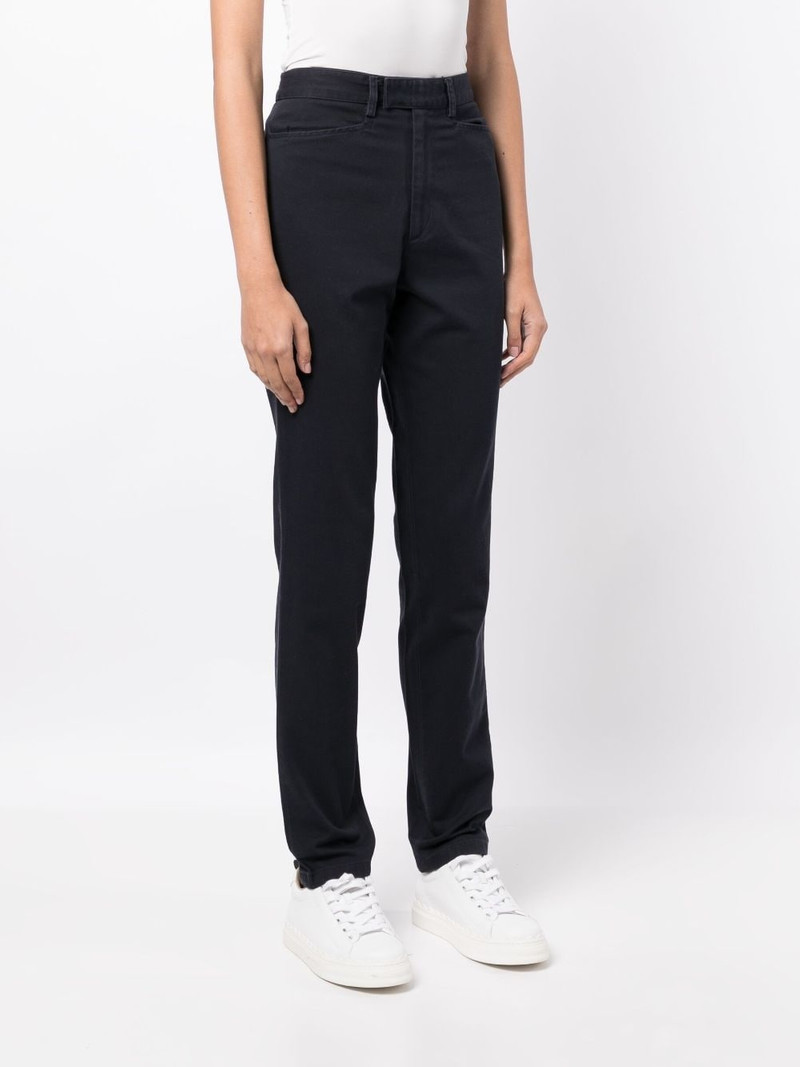 mid-rise straight-leg cotton jeans 3