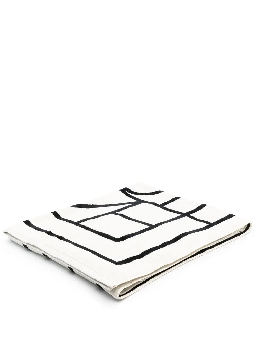 Toteme Women Beach Towel With Jacquard Logo - 2