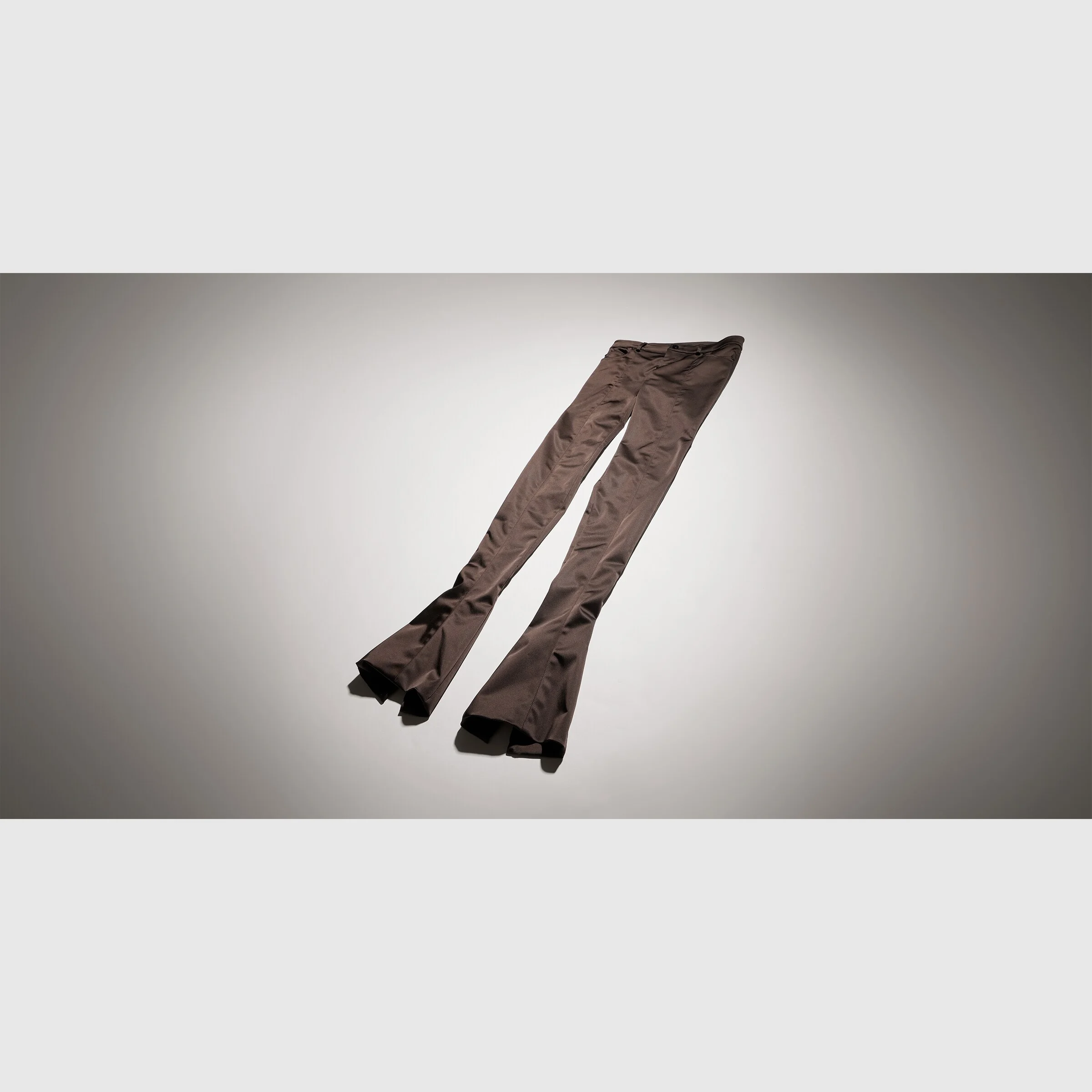 Stretch acetate duchesse pants - 1