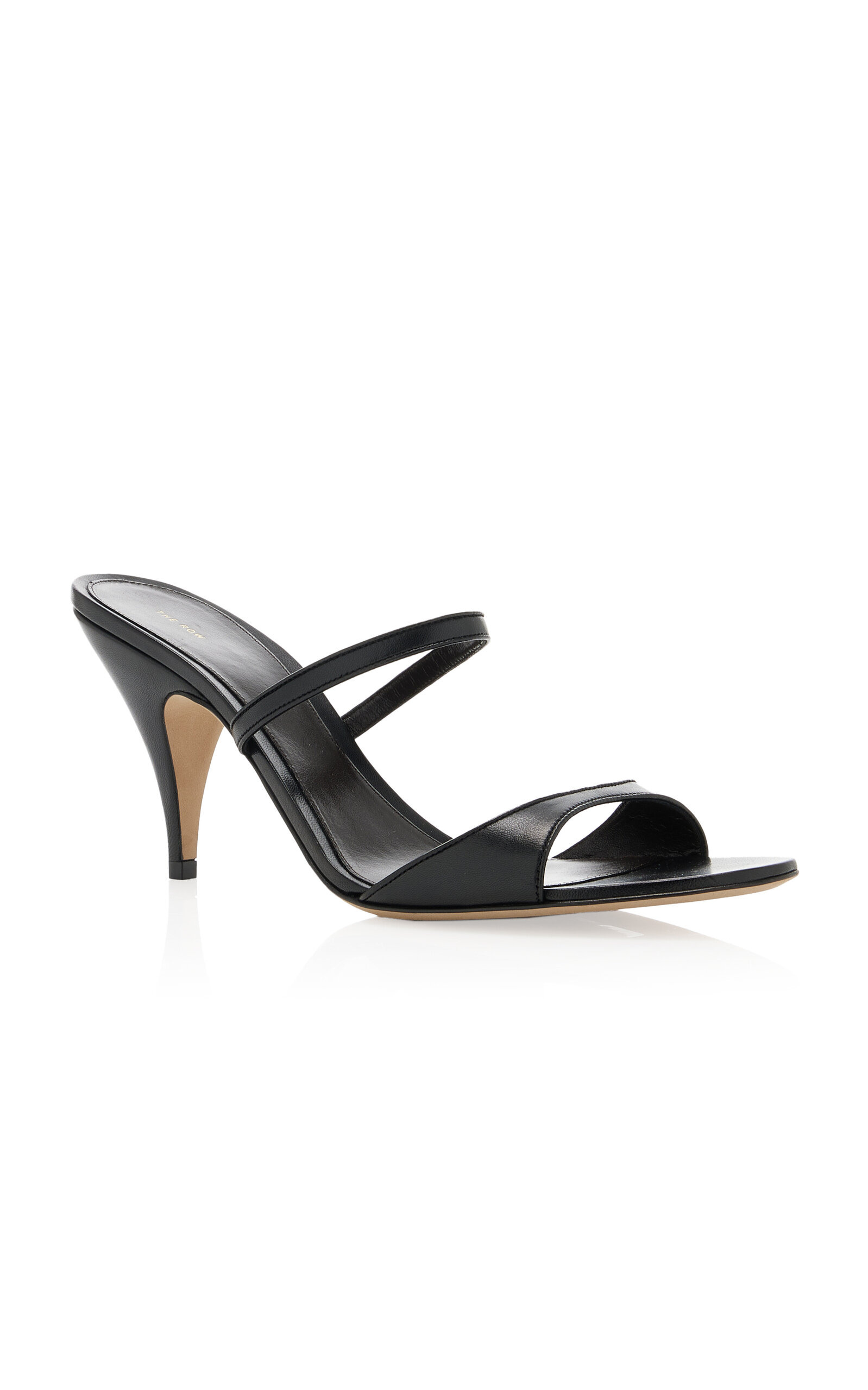 Vika Leather Sandals black - 4