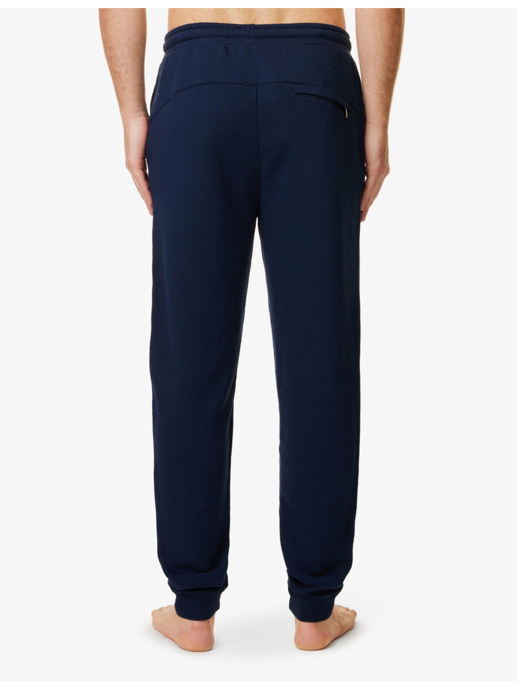 Quinn relaxed-fit mid-rise cotton-blend jogging bottoms - 4