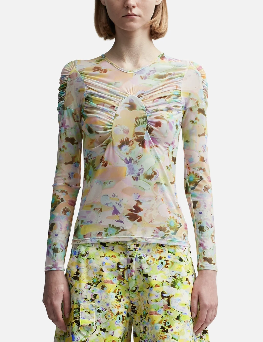 ARC SHORT LONG SLEEVE TOP - 1