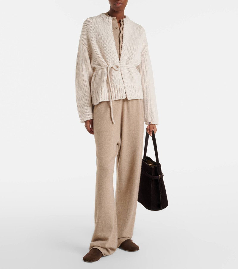 extreme cashmere N°384 Ginza cashmere wrap cardigan outlook