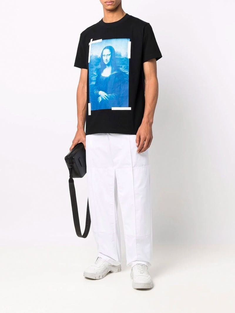 Off-White OFF-WHITE Monalisa Slim T-Shirt Black outlook