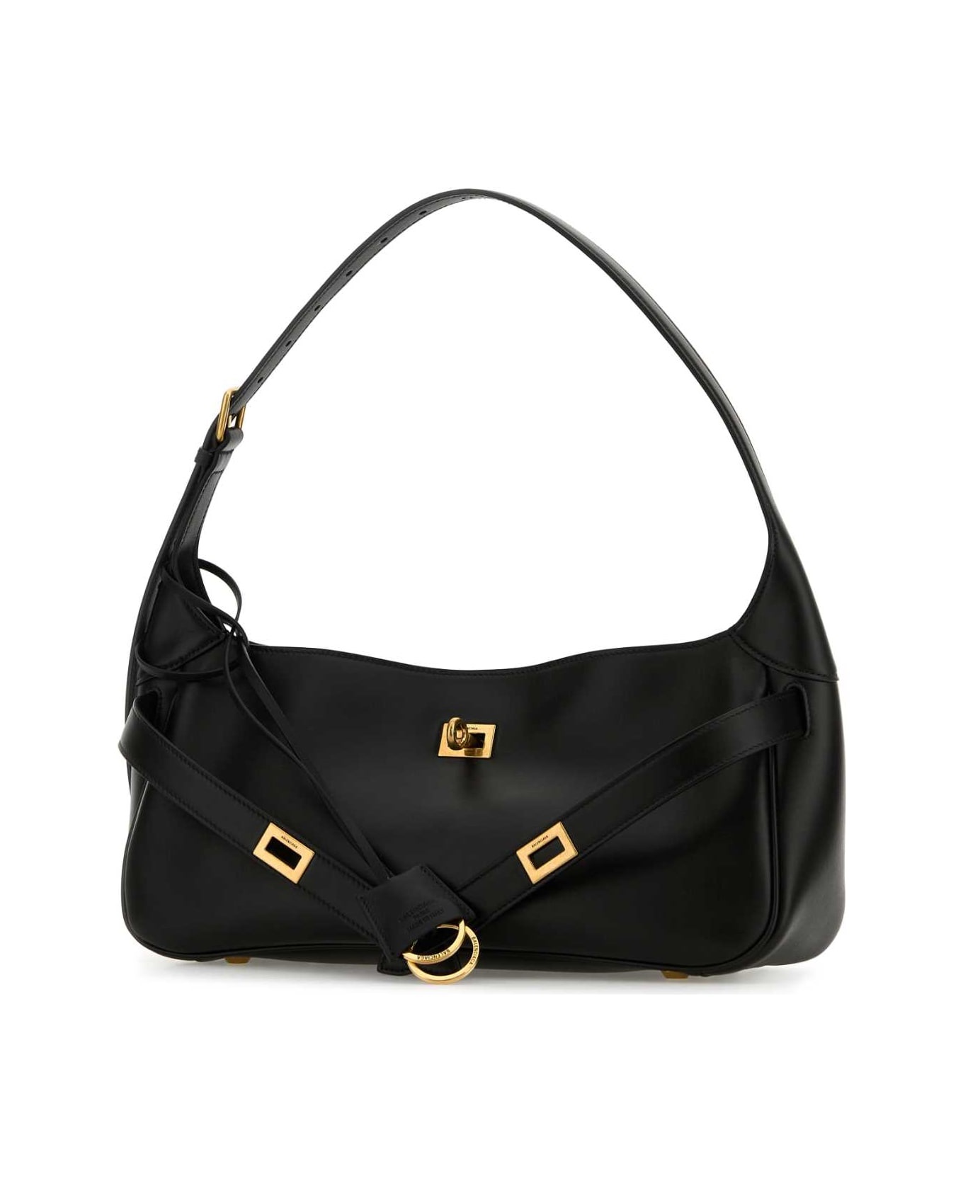 Black Leather Small Bel Air Shoulder Bag - 1
