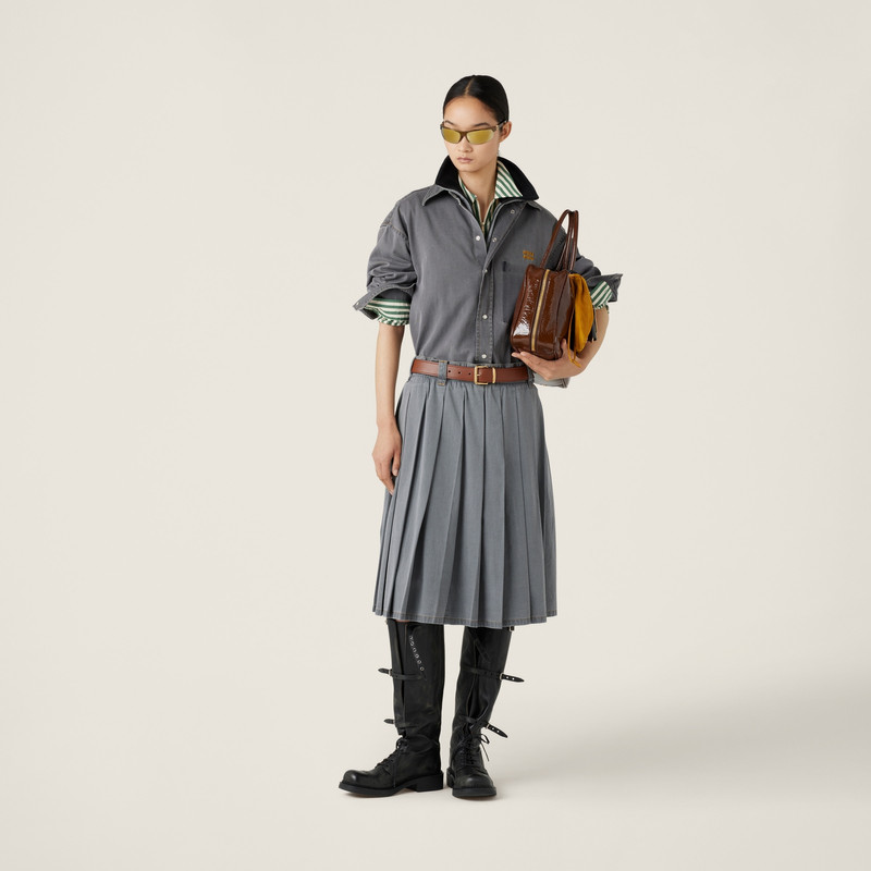 Miu Miu Chambray shirt outlook