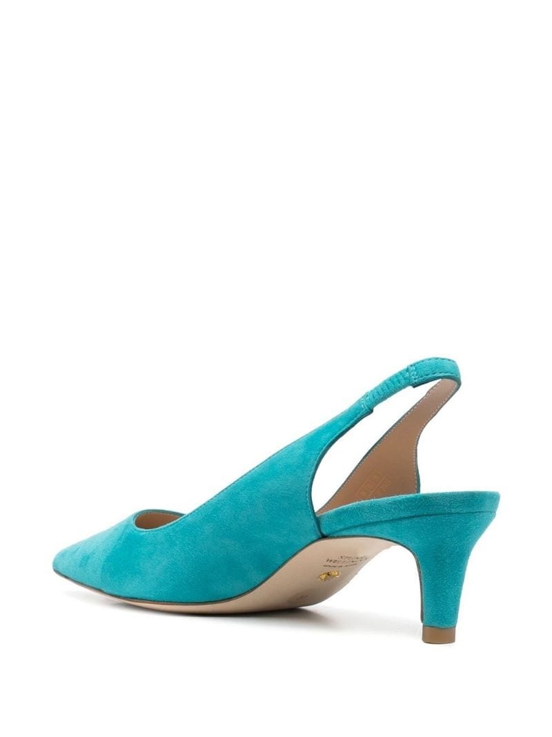 60mm slingback suede pumps - 3