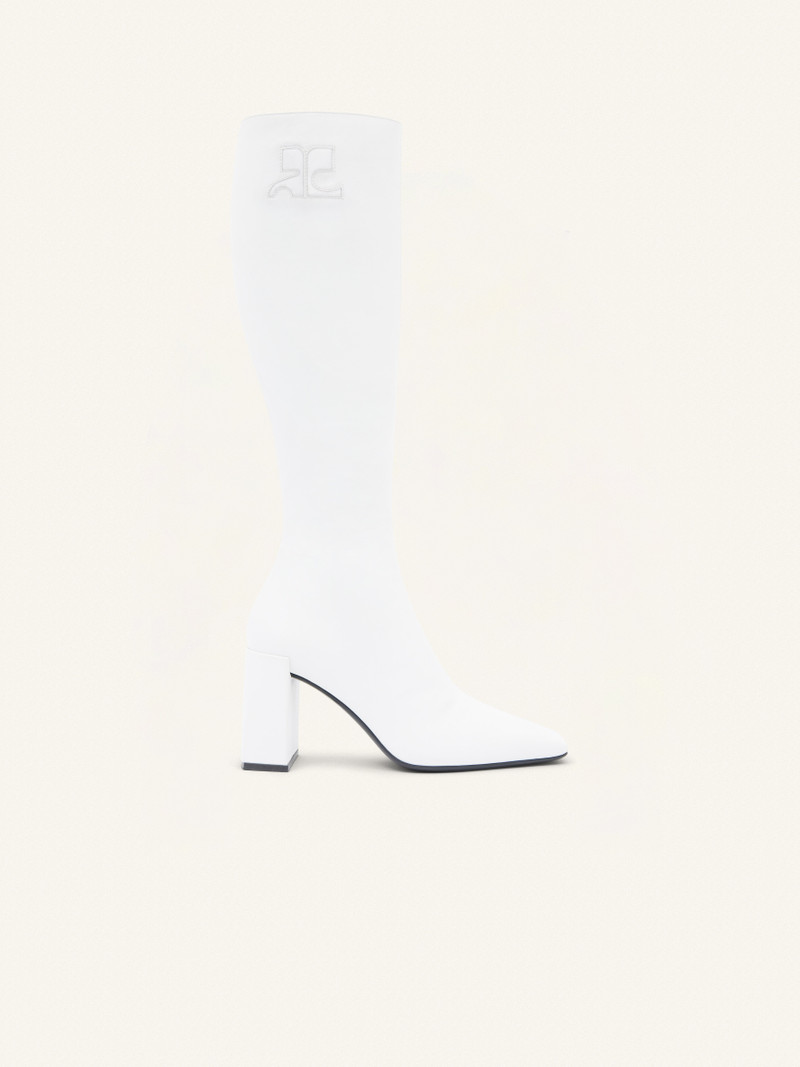 HERITAGE LEATHER KNEE BOOTS 1