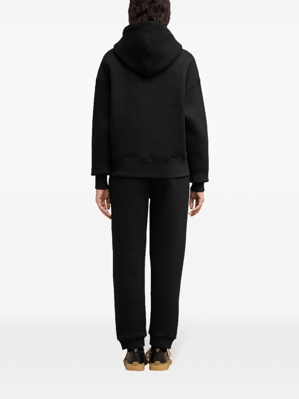 Ami de Coeur zipped cotton hoodie - 5