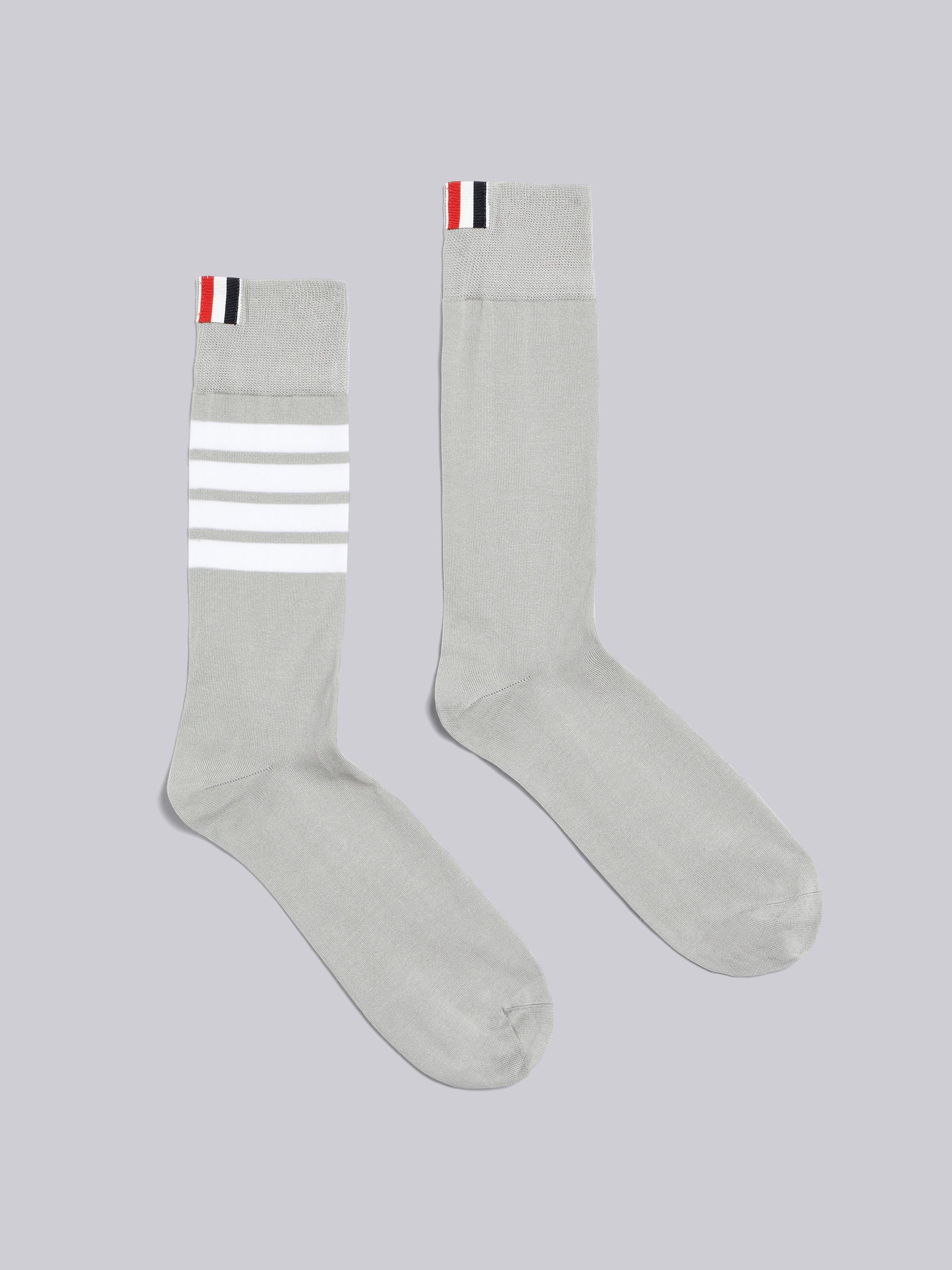 4-Bar mid-calf socks - 1
