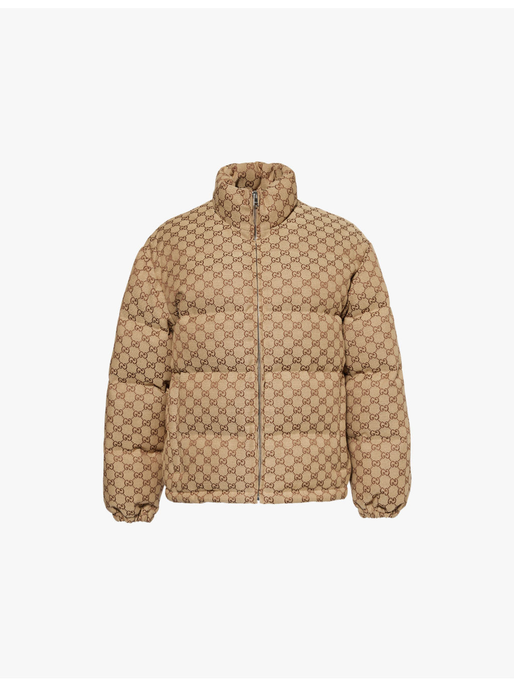 GG-logo cotton-canvas bomber jacket - 1