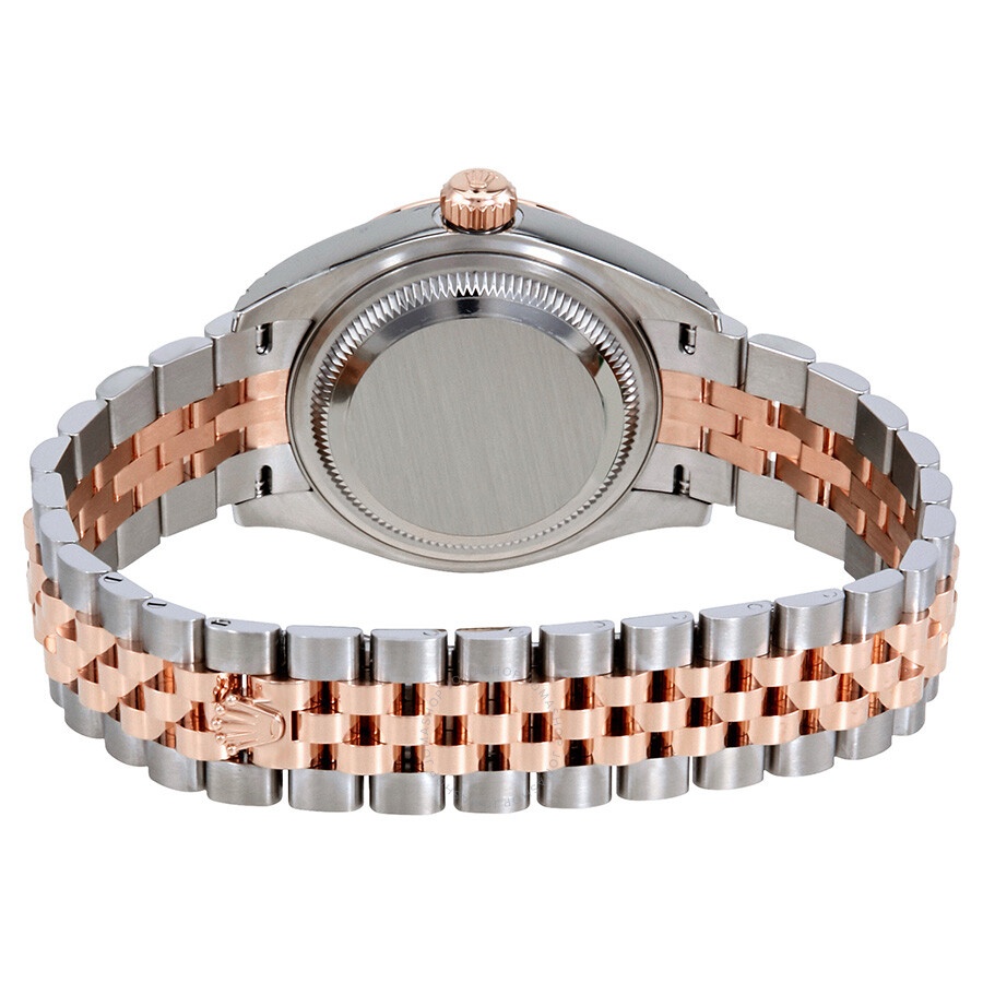 Rolex Lady Datejust Mother of Pearl Diamond Steel and 18K Everose Gold Jubilee Watch 279171MDJ - 3