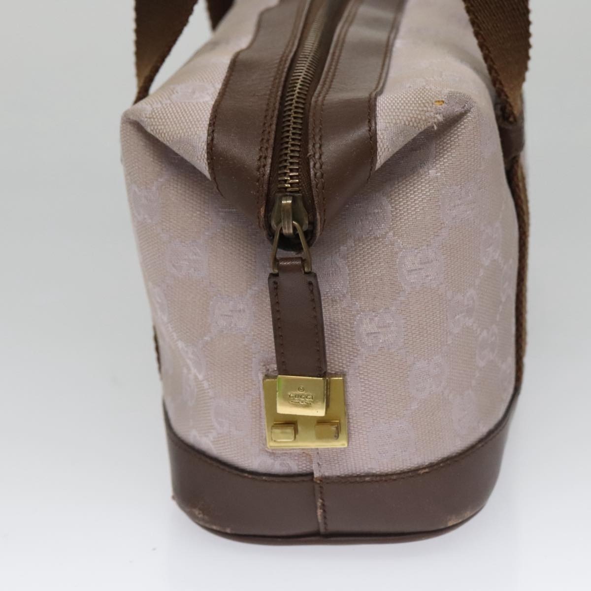 GUCCI GG Canvas Hand Bag Purple - 3