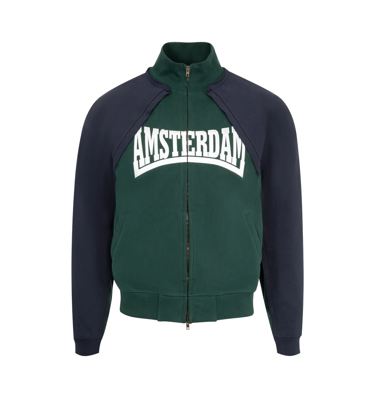 PATCHED ZIP-UP JACKET - 1