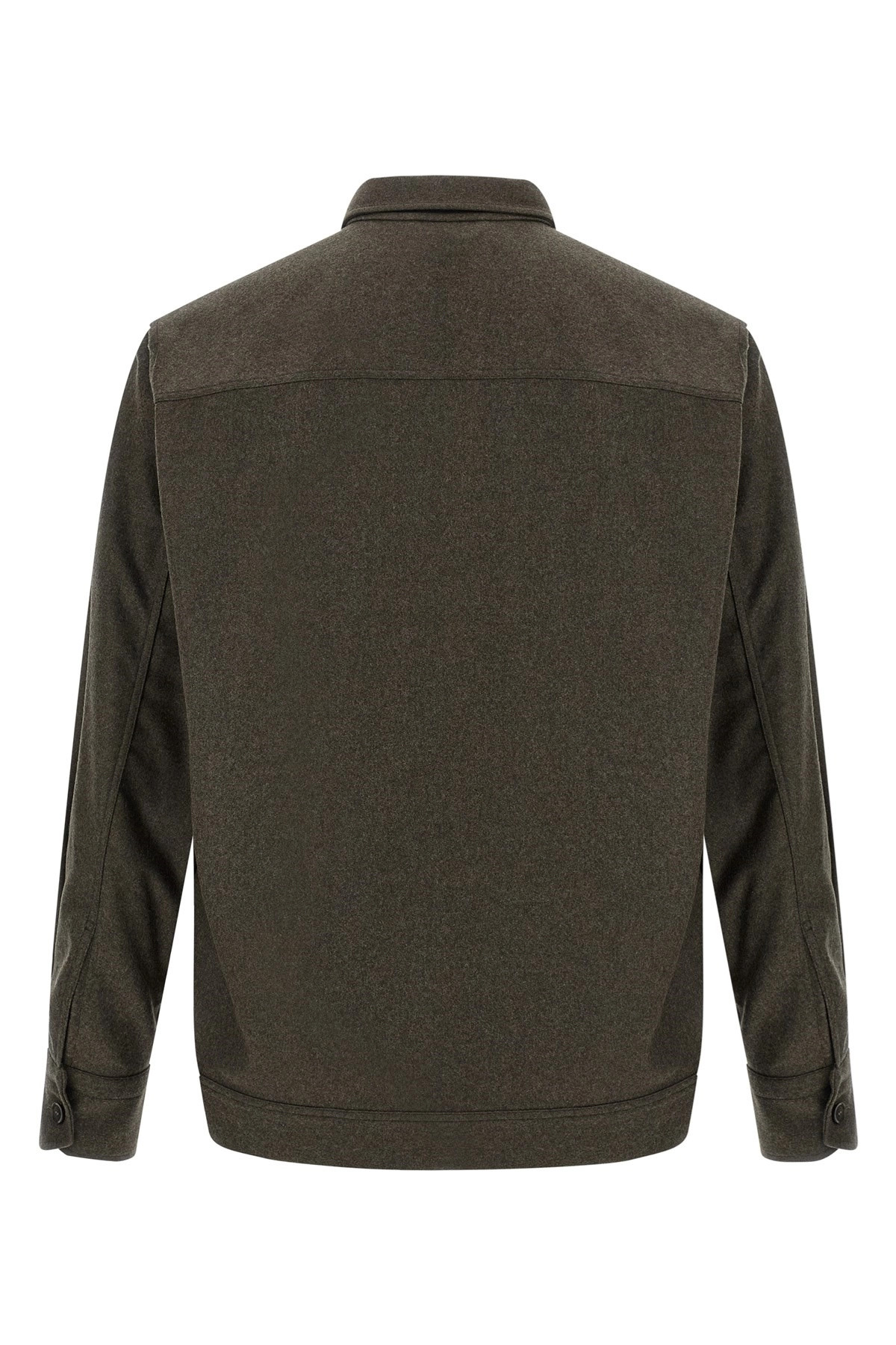 Wool cloth overshirt - 2