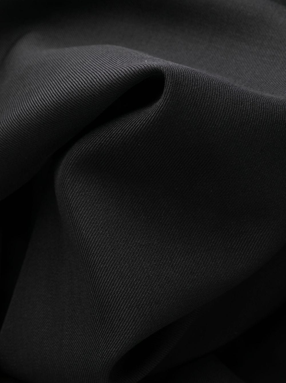 high-waisted wool split trousers - 7