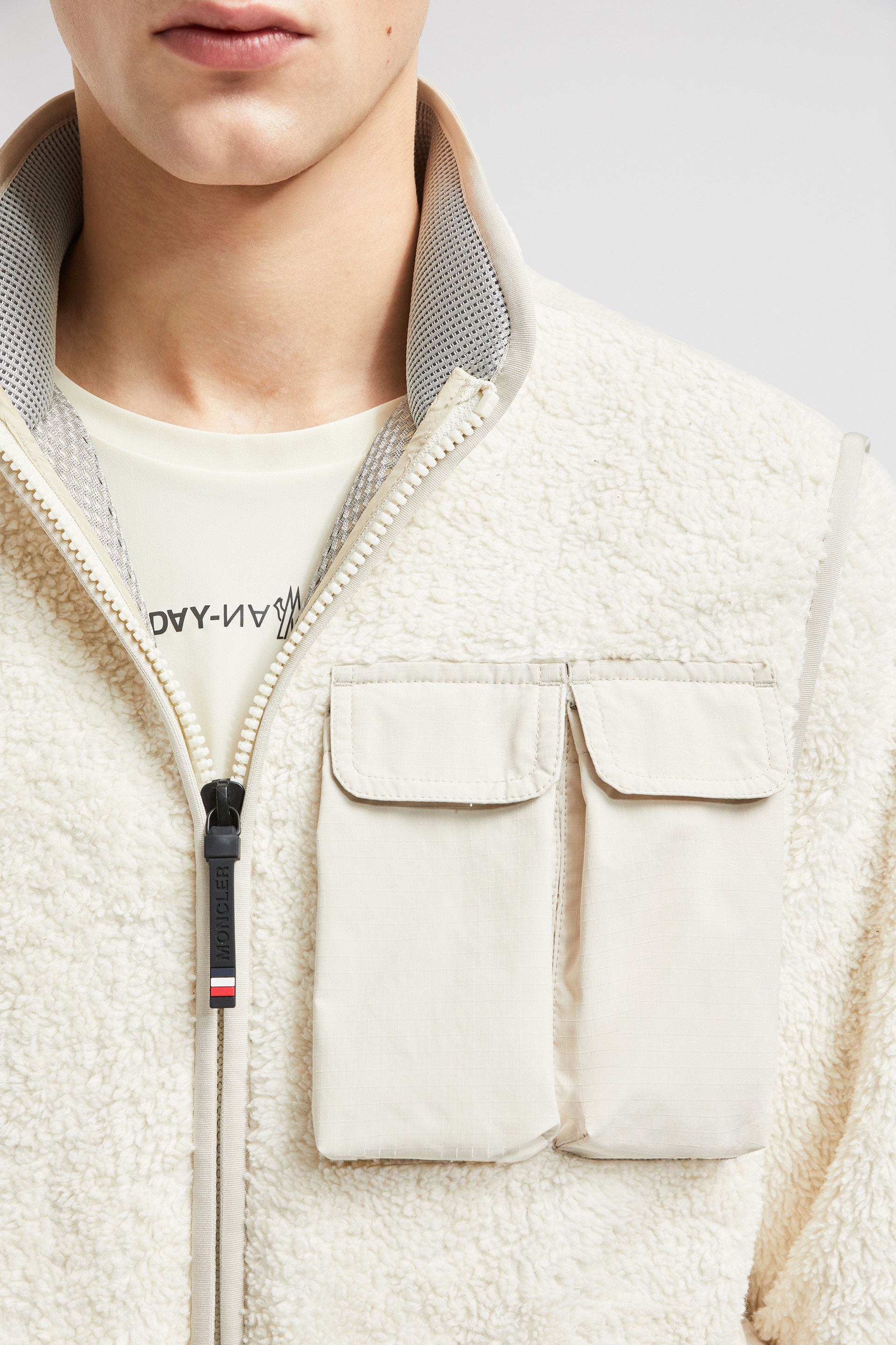Padded Teddy Zip-Up Sweatshirt - 7