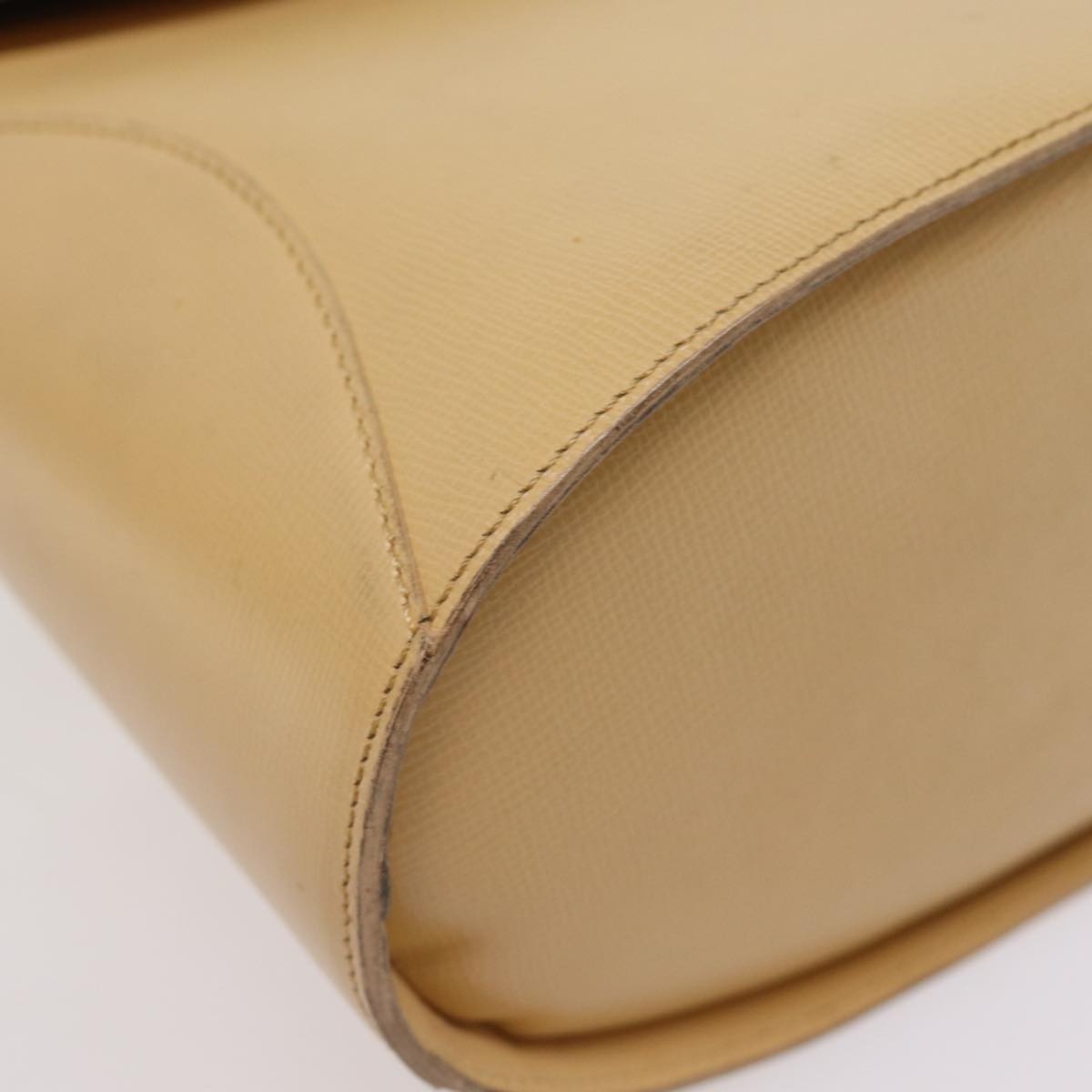 DIOR Hand Bag Leather Beige - 14