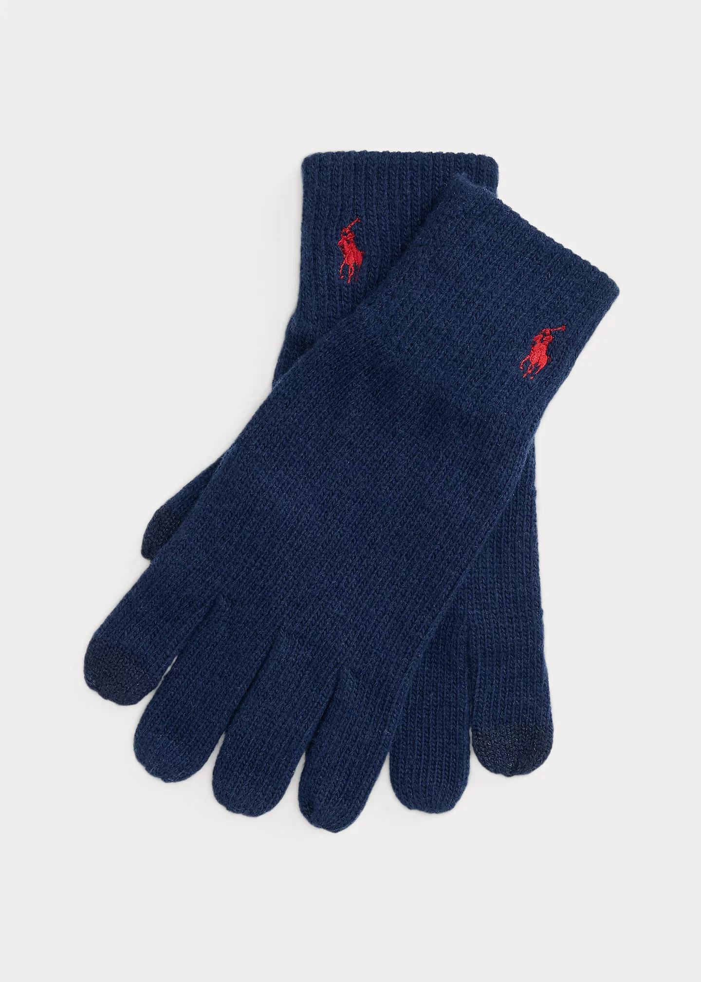 Signature Pony Knit Touch Gloves - 1