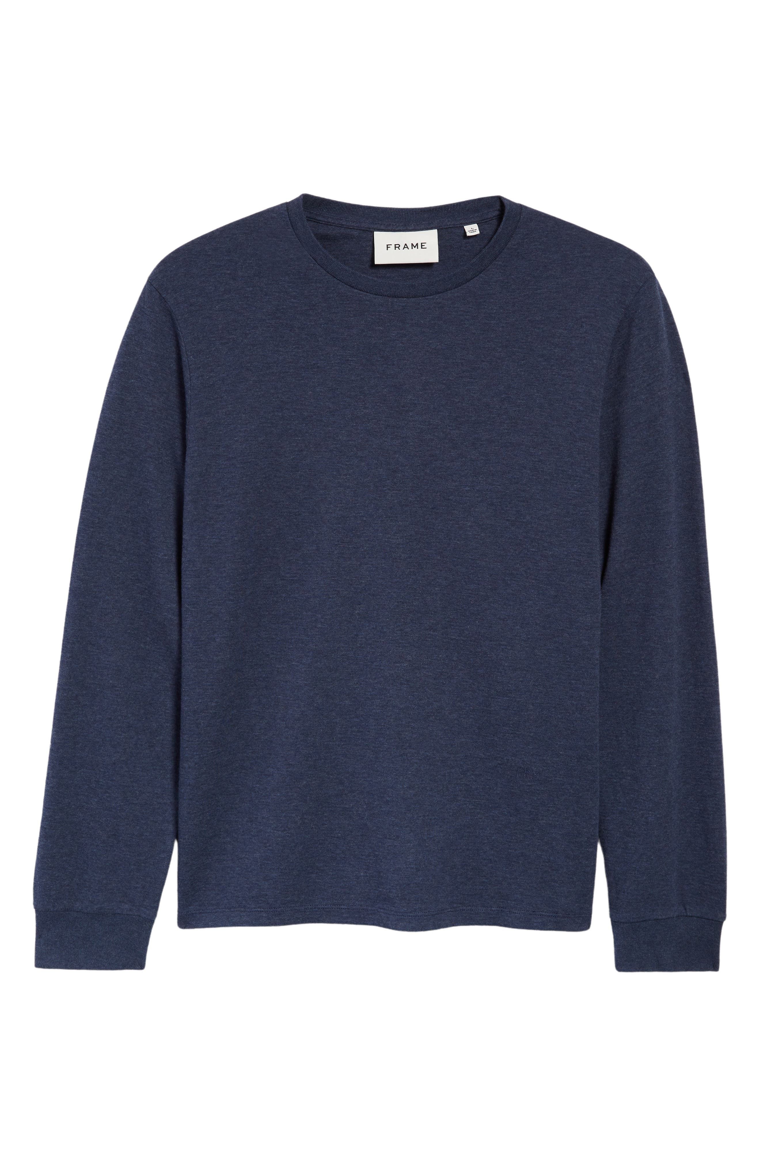 Duo Fold Long Sleeve Cotton T-Shirt - 5