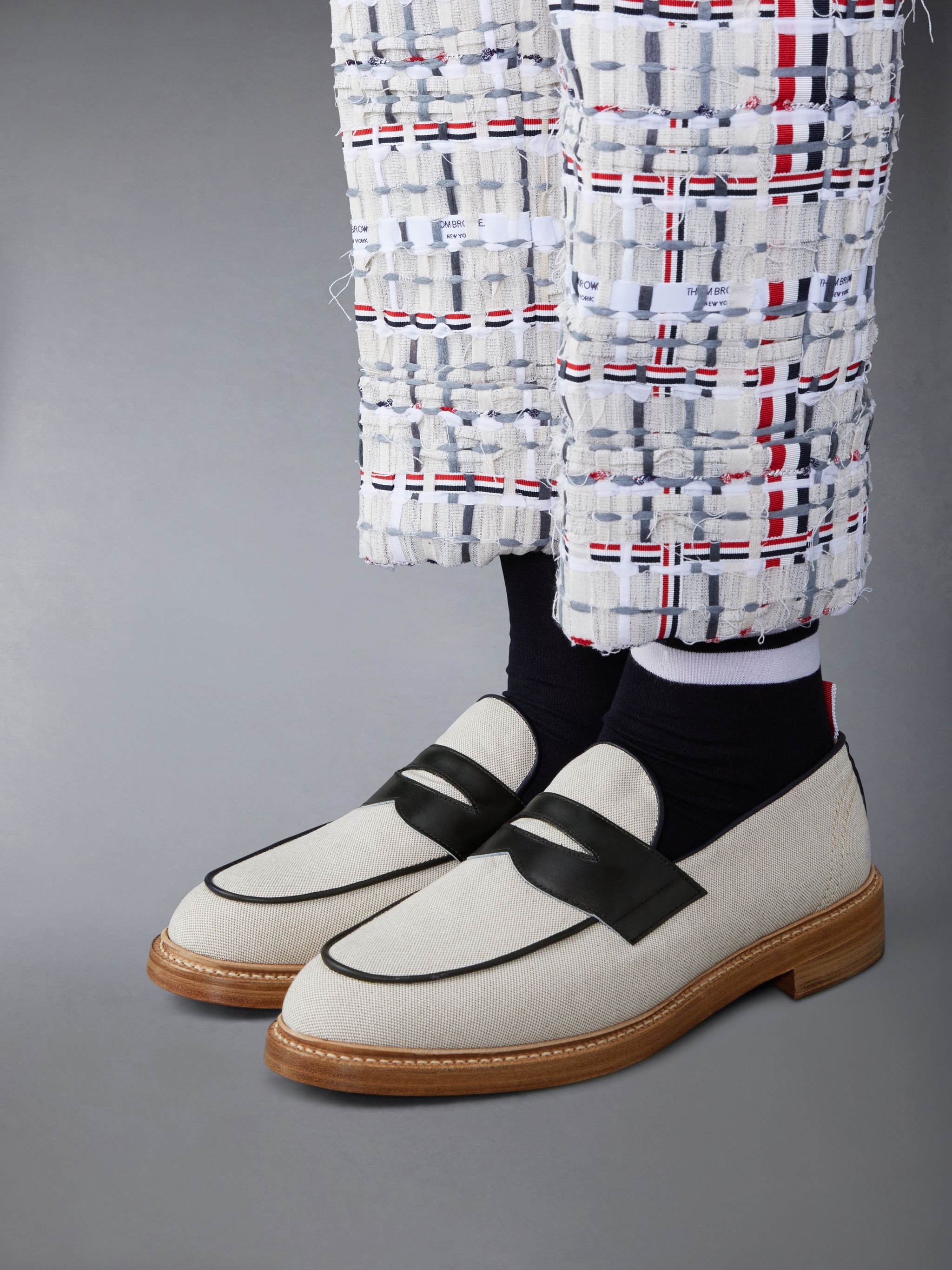 Cotton Canvas Penny Loafer - 4