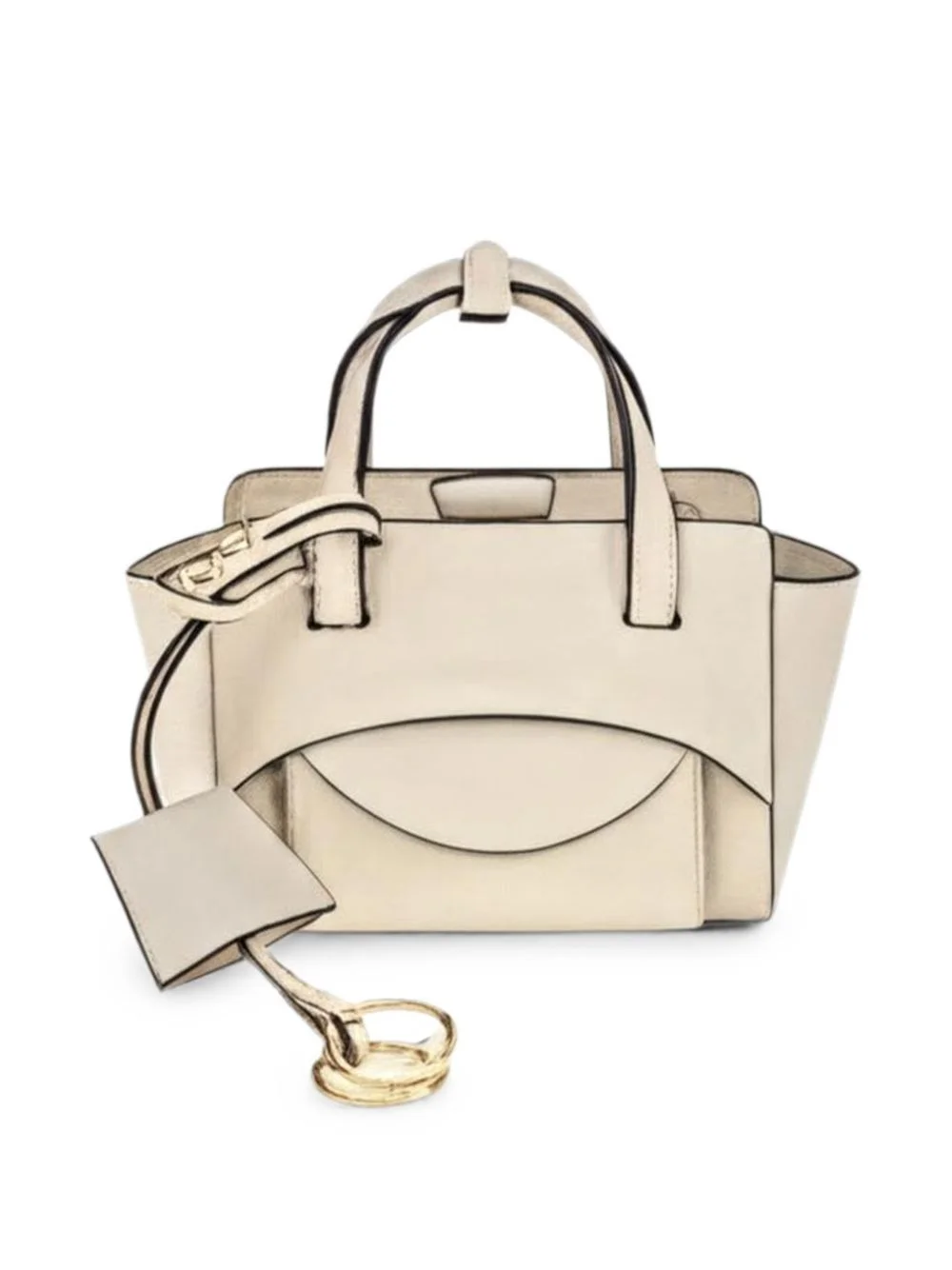 mini Flap XS leather shoulder bag - 1