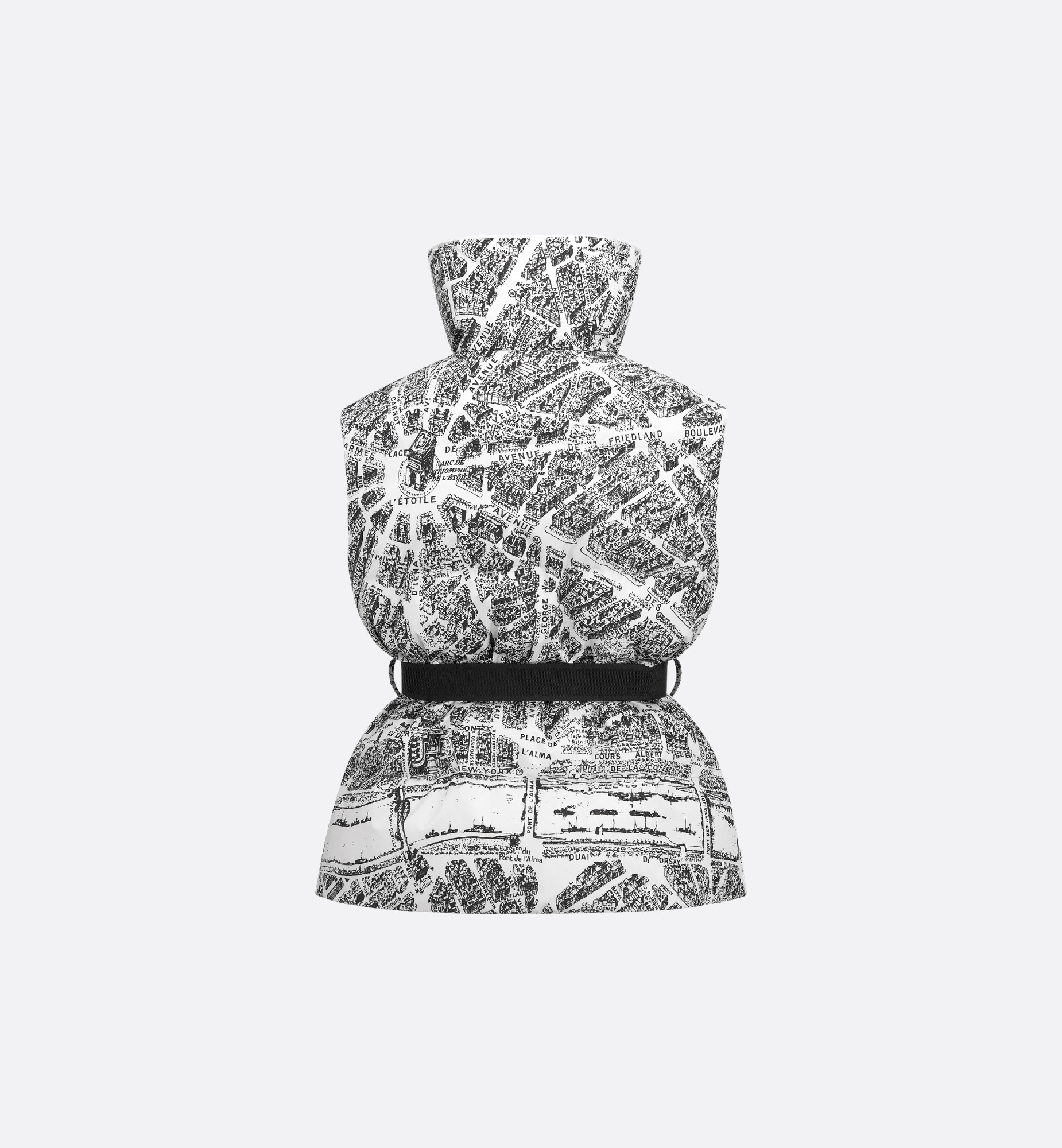 DiorAlps Belted Puffer Vest - 2