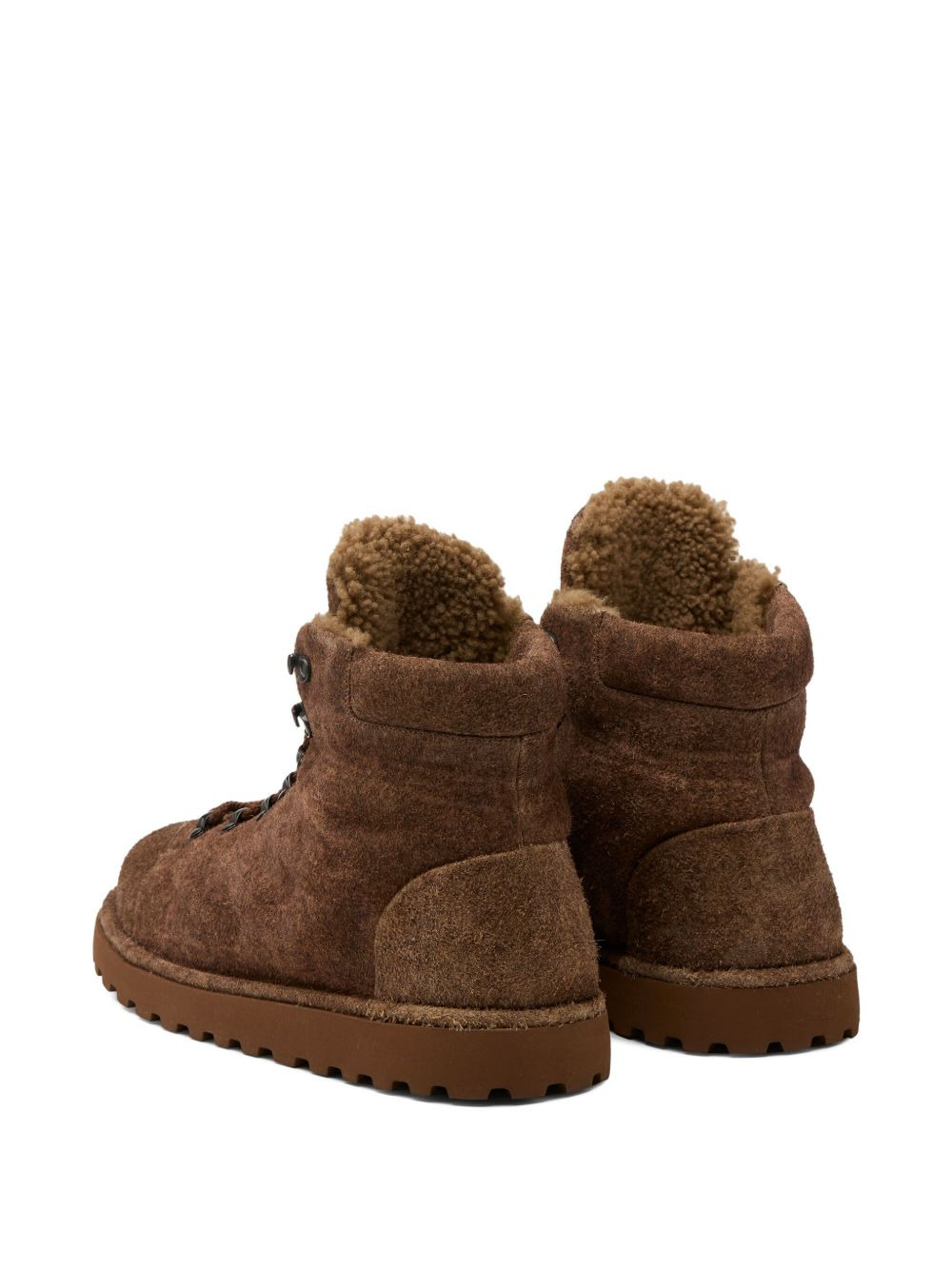 Pallottola Crepping lace-up hiking boots - 4
