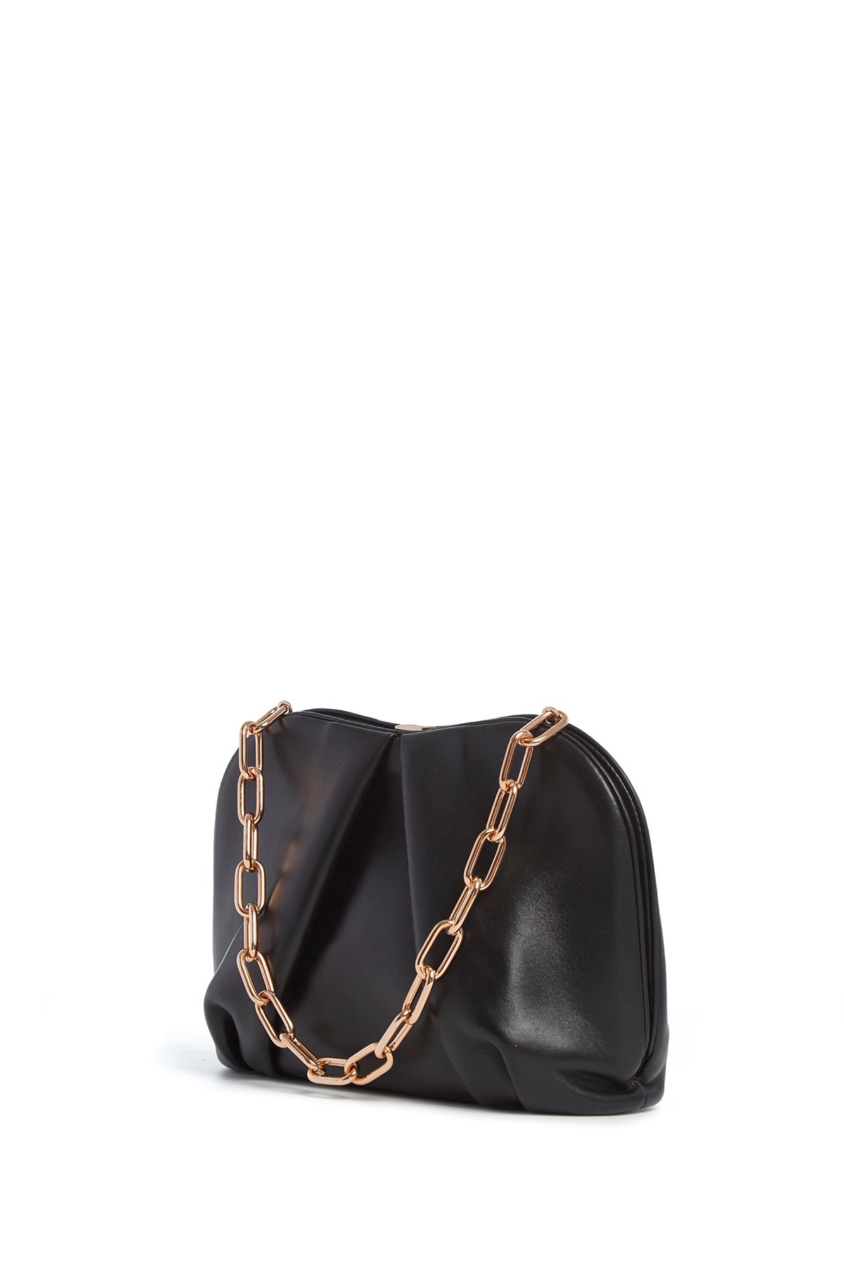 Taylor Clutch in Black Nappa Leather - 3