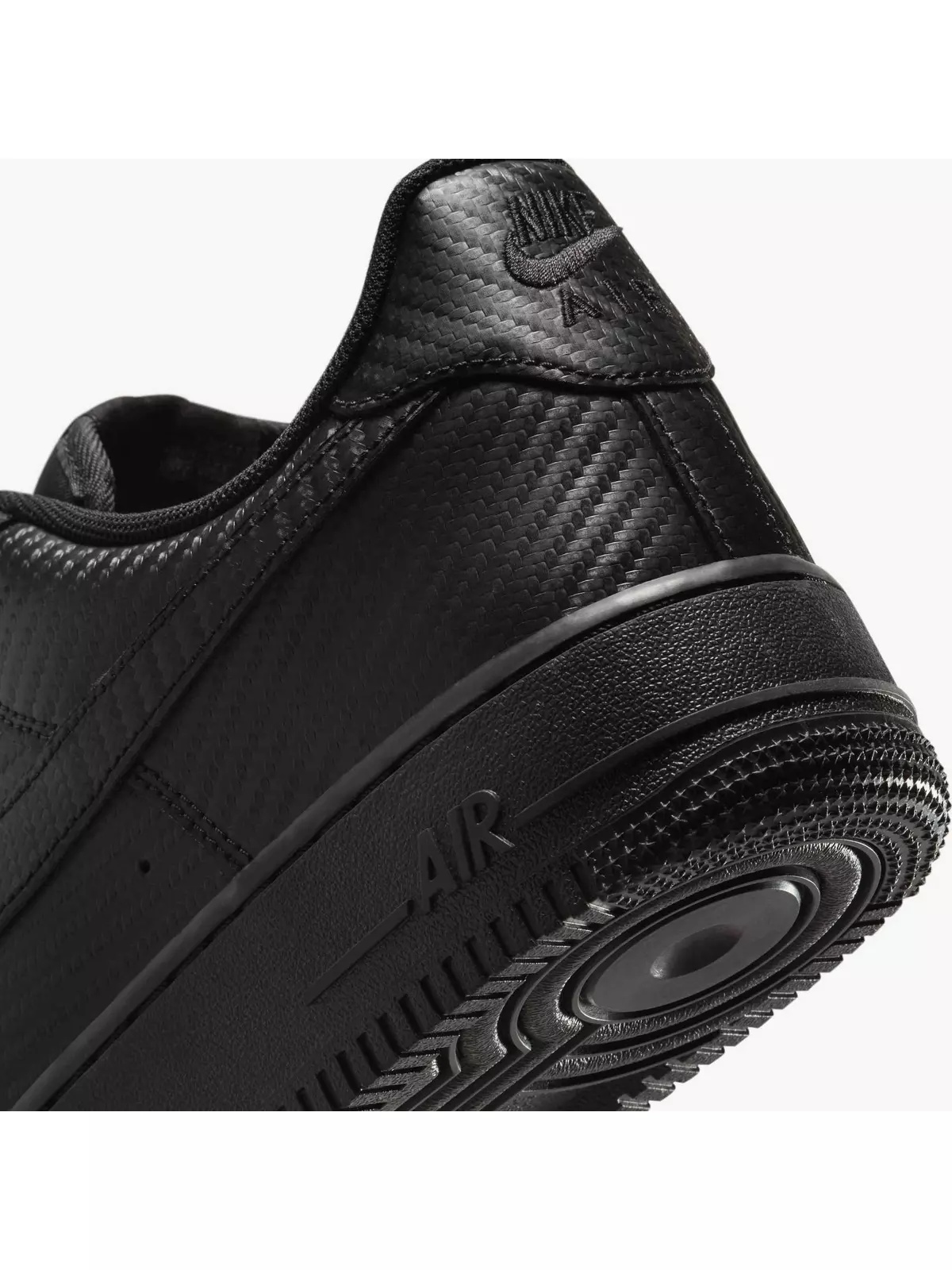 Air Force 1 '07 "Black/Black" Men's Shoe - 7