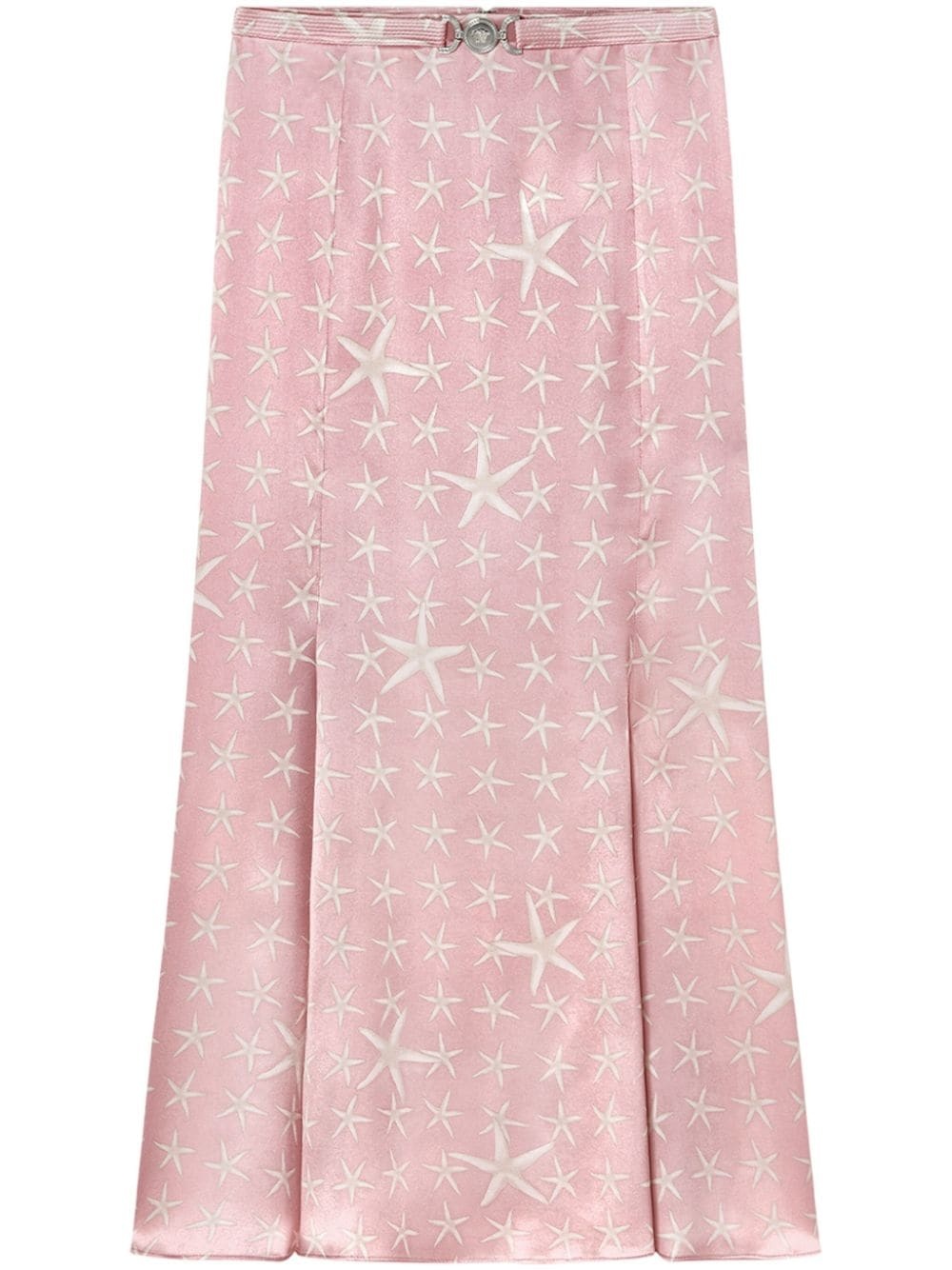 Stella Marina silk midi skirt - 1