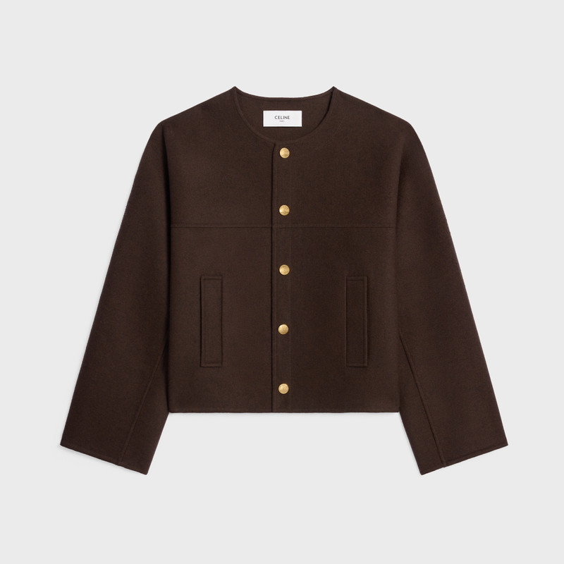 cardigan jacket IN DOUBLE FACE CASHMERE 1