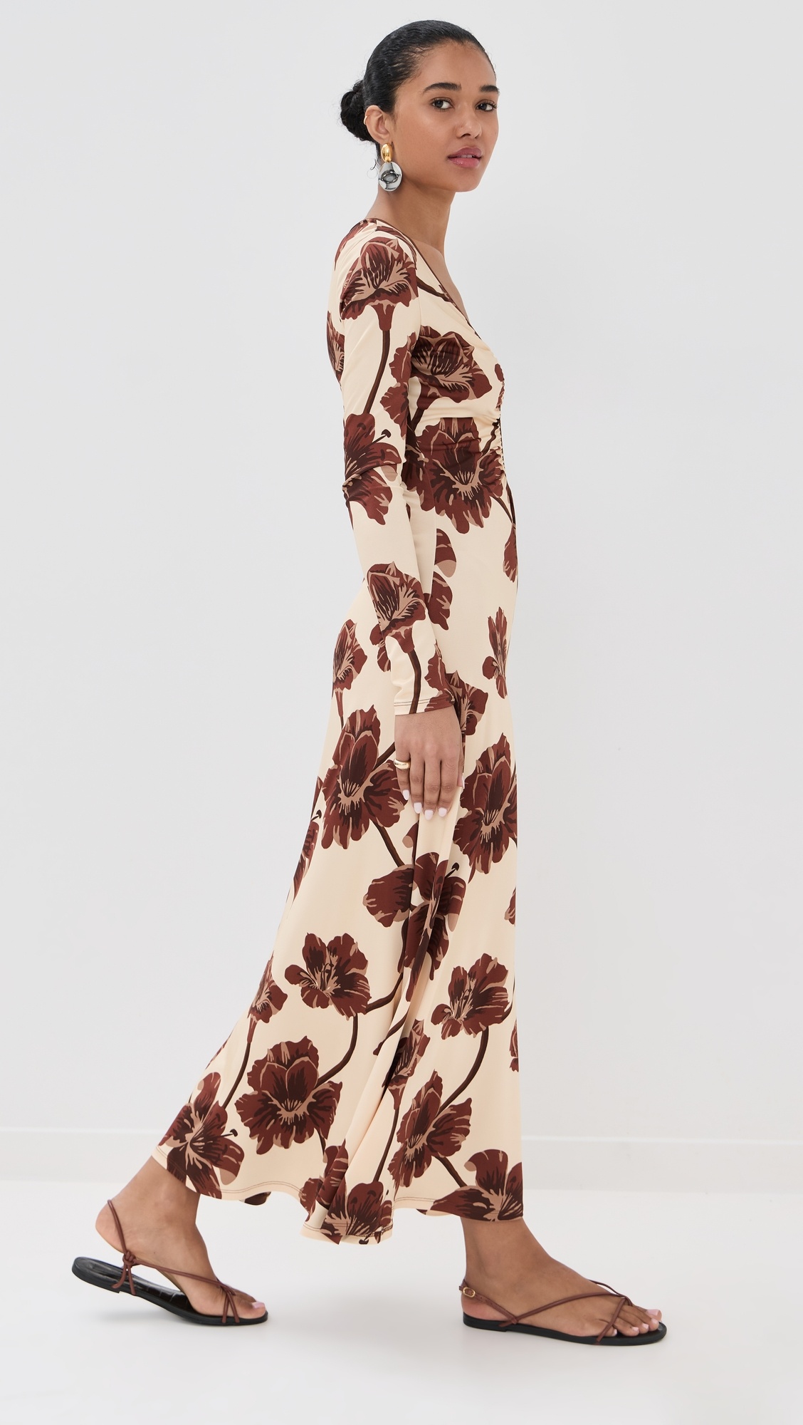 Alma Bordada Ankle Dress - 3