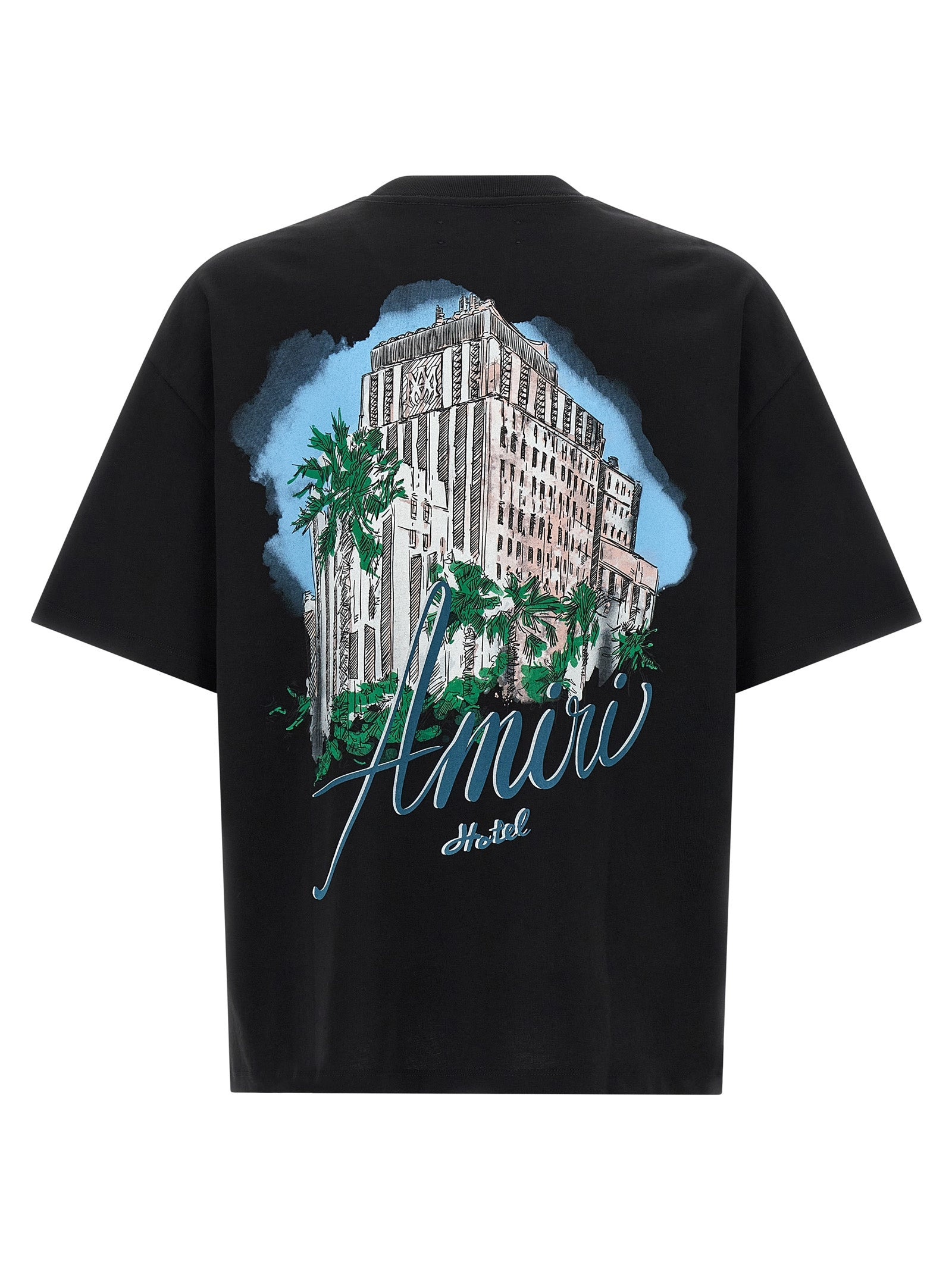 Amiri Hotel T-Shirt Black - 2
