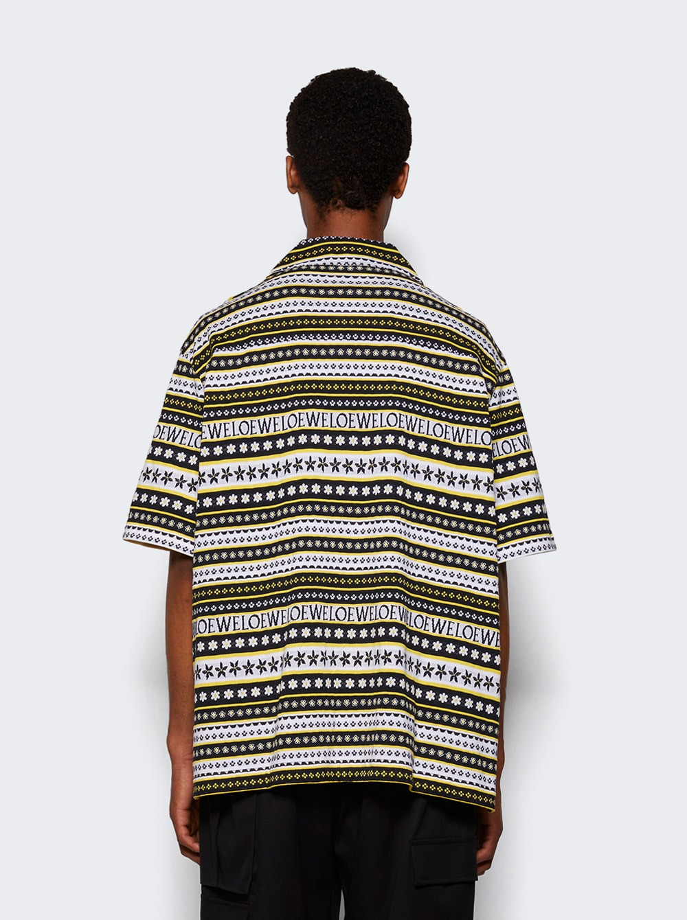 Paula's Ibiza Short Sleeve Shirt Yellow And Multicolor - 4